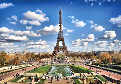 Cheatwell - Eiffeltornet, Paris - Pussel 1000 bitar - Mini pussel