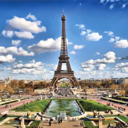 Cheatwell - Eiffeltornet, Paris - Pussel 1000 bitar - Mini pussel