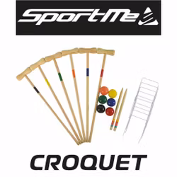 SportMe - Krocket set - 6 personer
