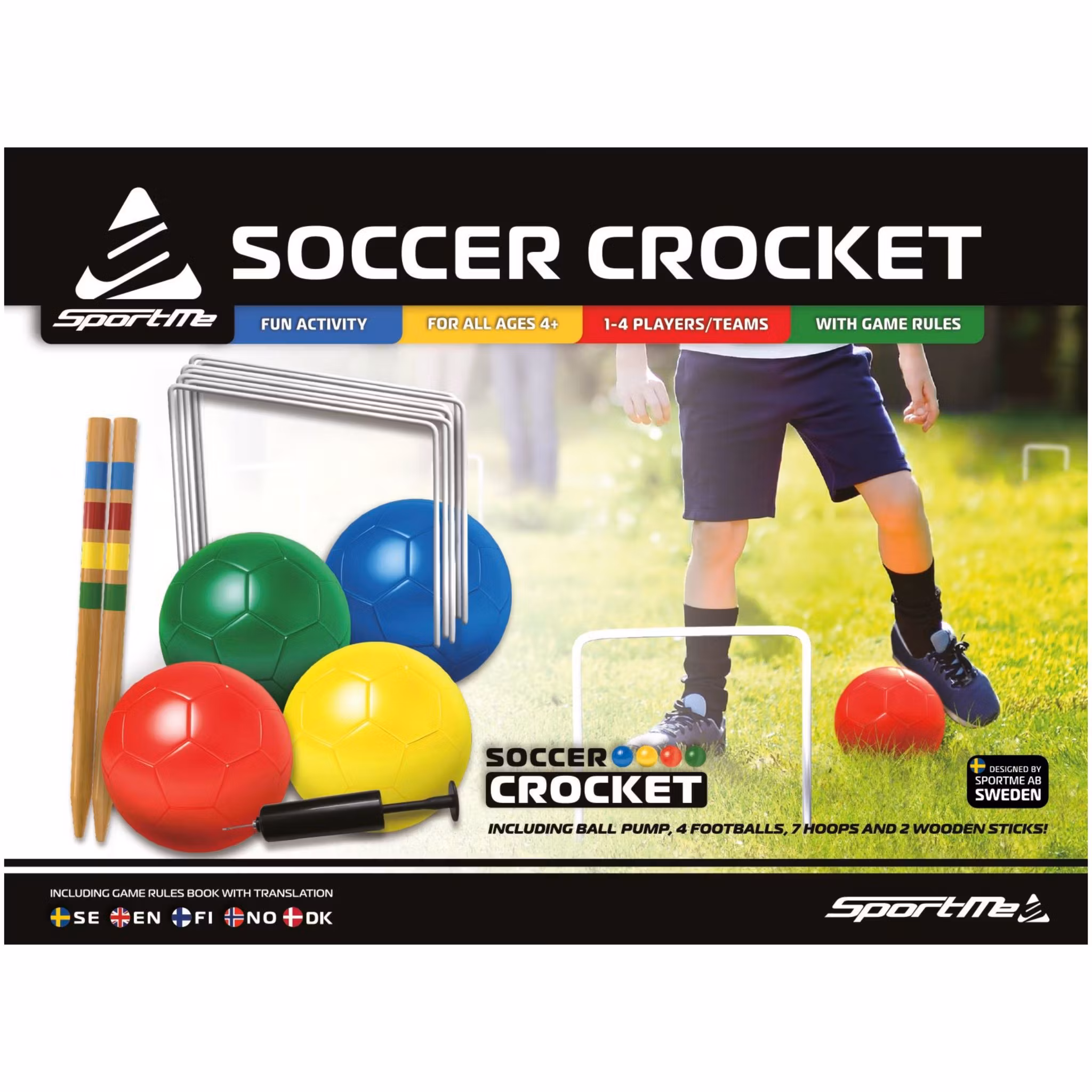Fotbollskrocket - 1-4 spelare