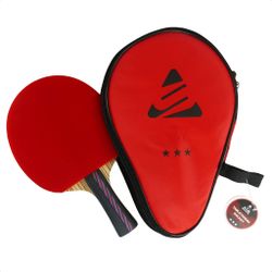 SportMe - Bordtennisracket Med Väska - Pingisrack