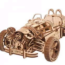 Ugears - Three Wheeler UGR-S - Byggsats i trä