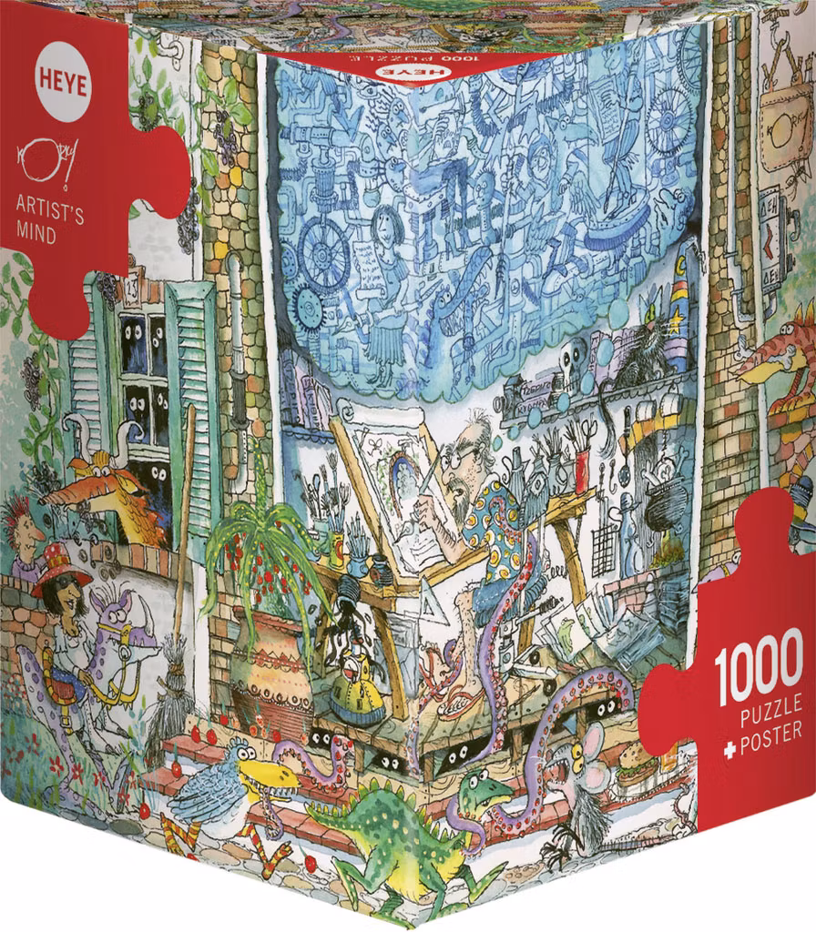 Heye - Artist's Mind - Korky Paul - 1000 Bitar pussel
