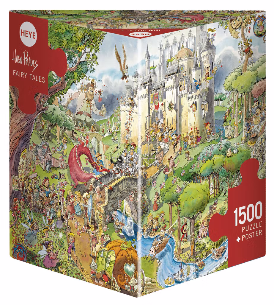 Heye - Fairy Tales - Hugo Prades - 1500 Bitar pussel