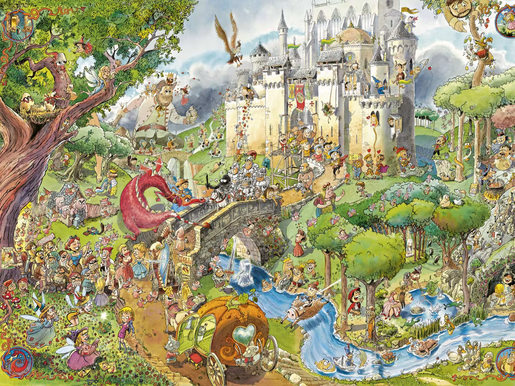 Heye - Fairy Tales - Hugo Prades - 1500 Bitar pussel