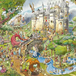 Heye - Fairy Tales - Hugo Prades - 1500 Bitar pussel