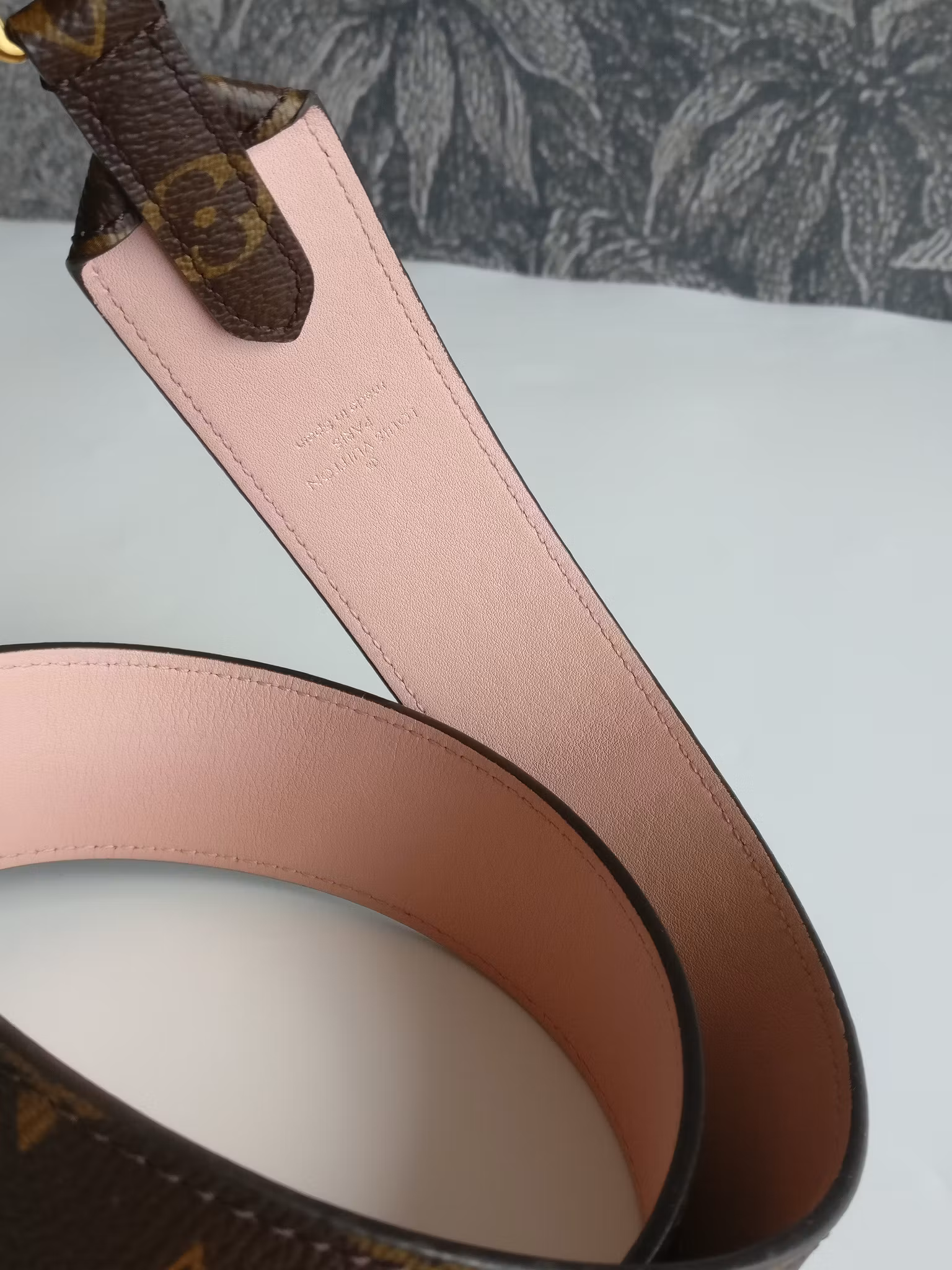 Louis Vuitton Shoulder Strap Monogram Rose Poudre