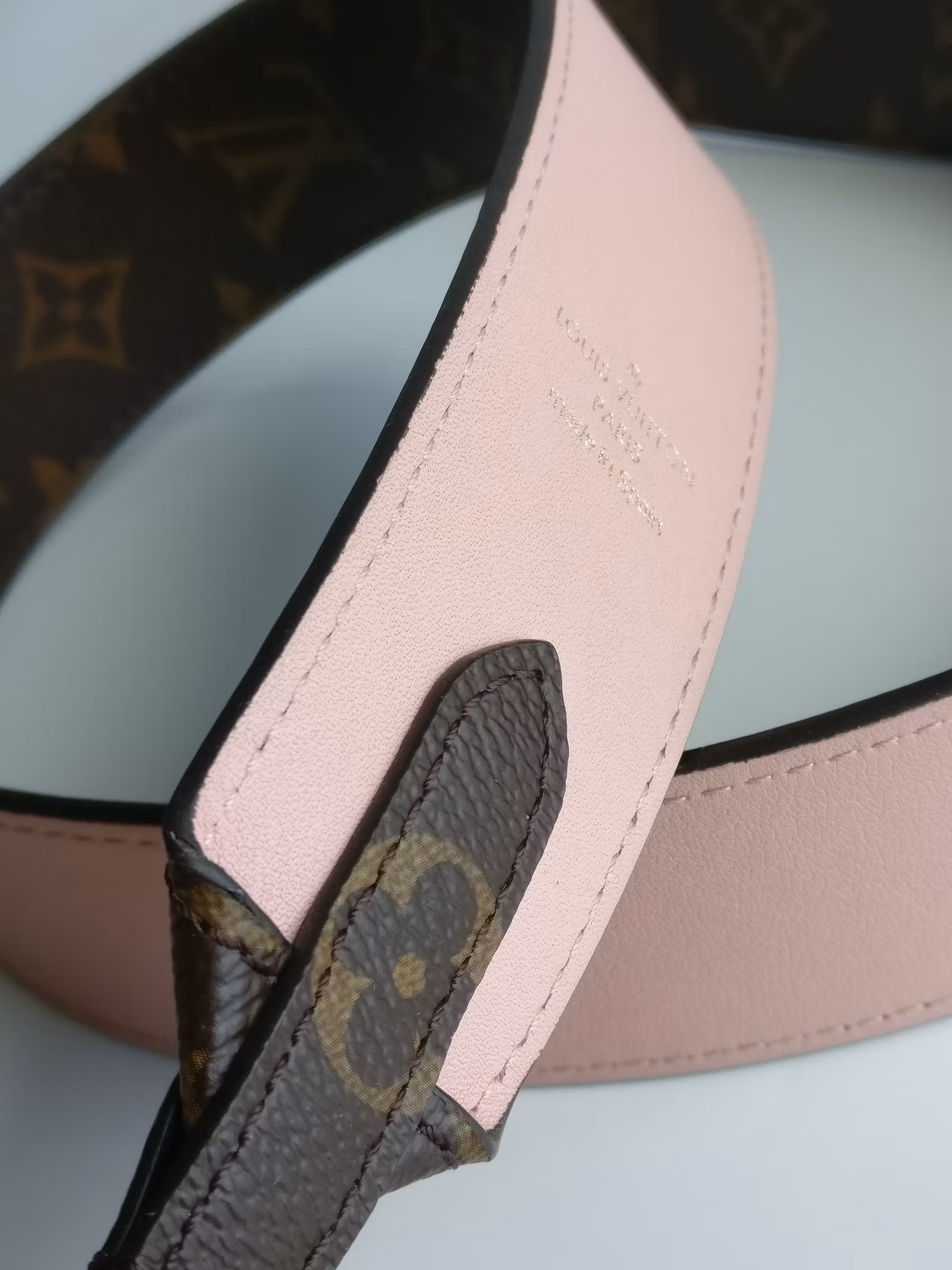 Louis Vuitton Shoulder Strap Monogram Rose Poudre