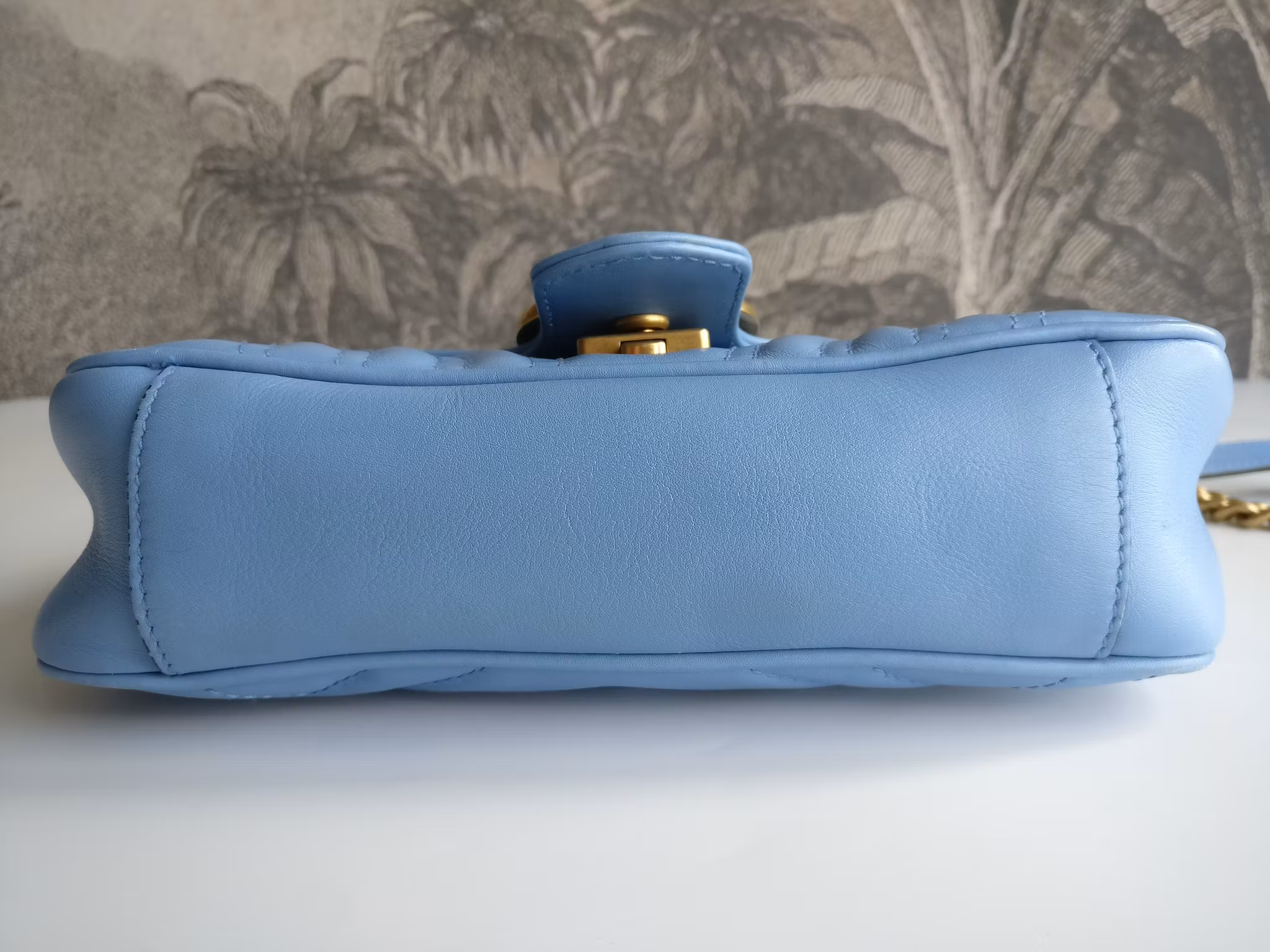 Gucci Marmont Shoulder bag light blue
