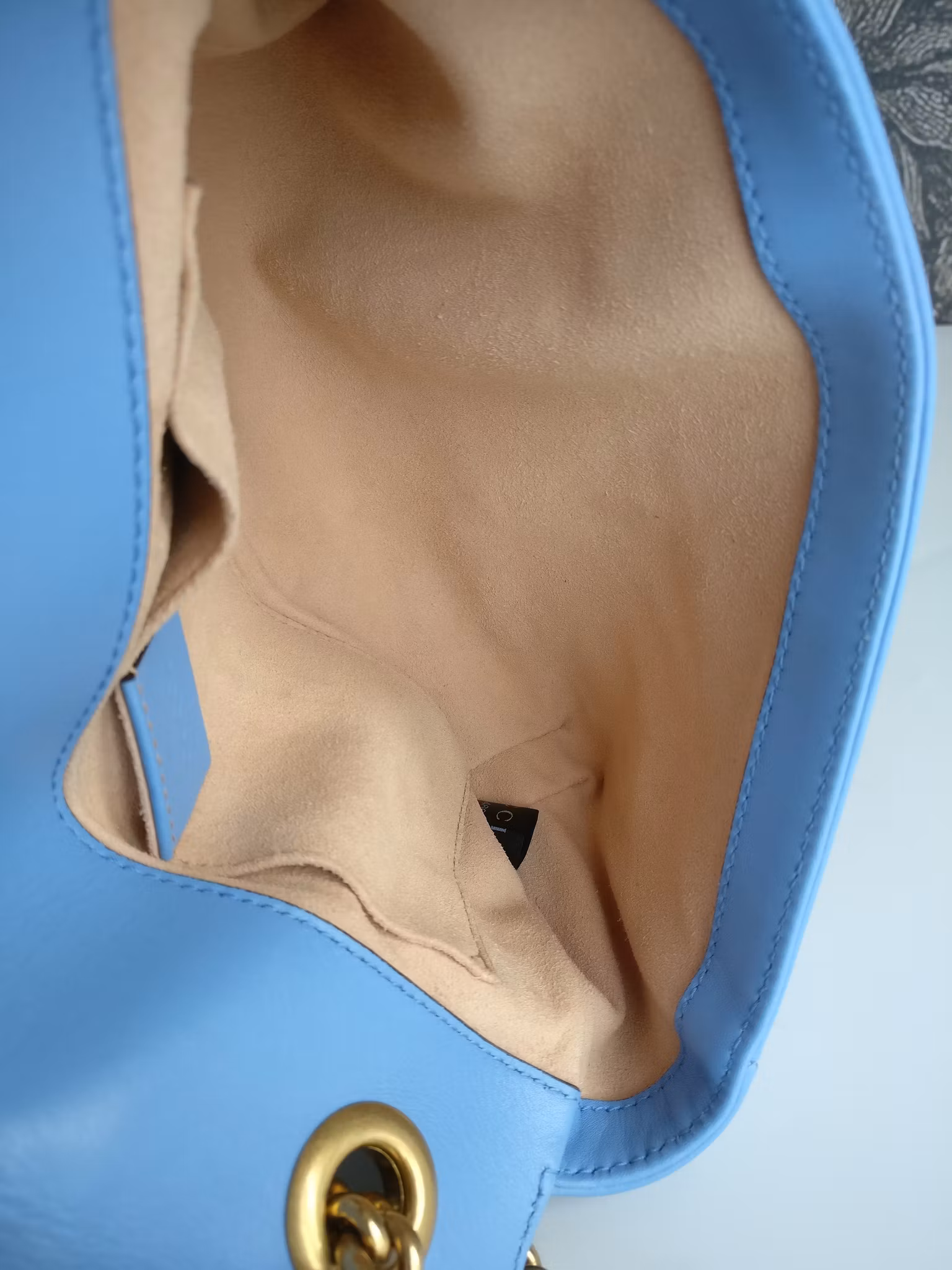 Gucci Marmont Shoulder bag light blue