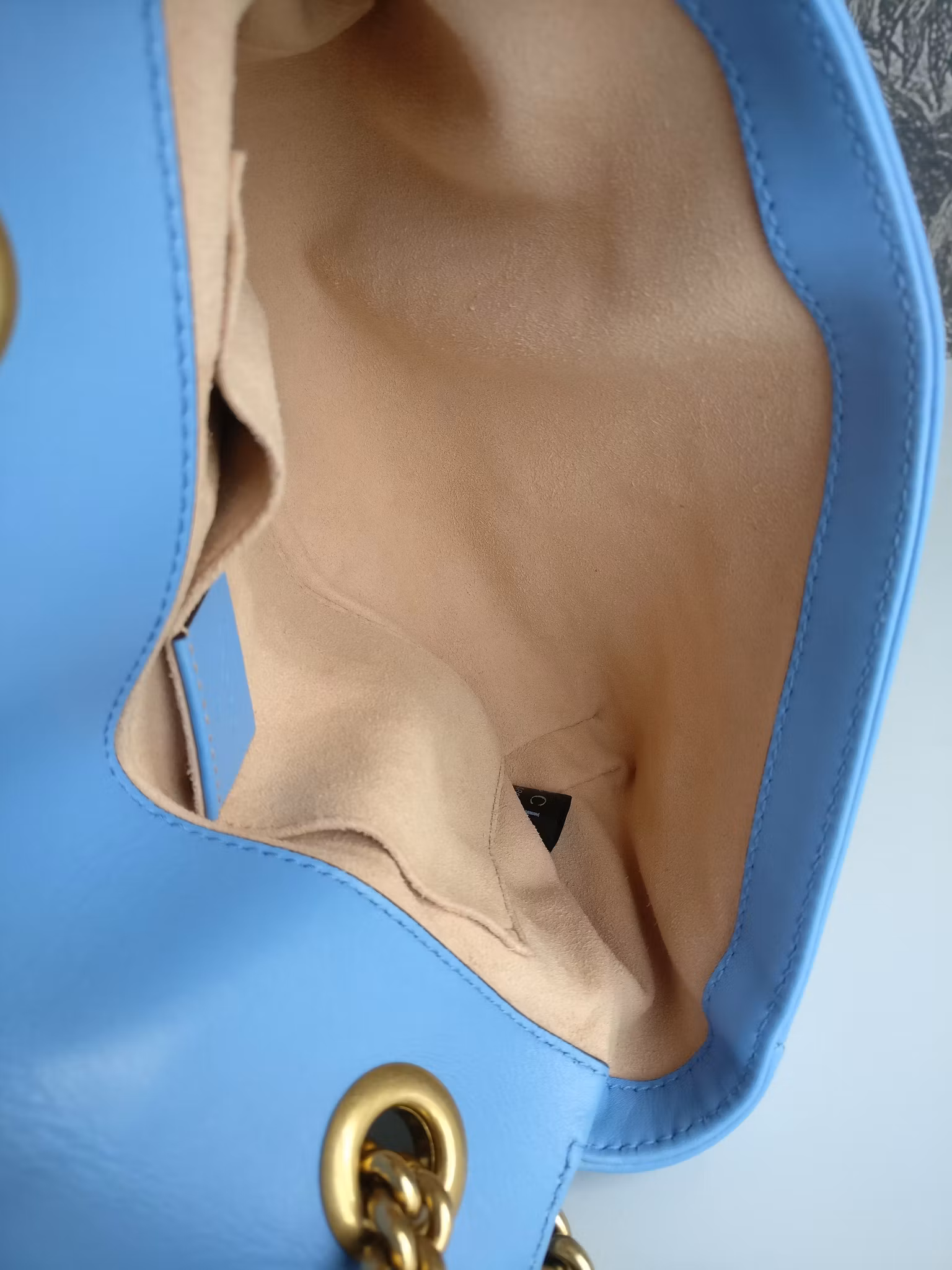 Gucci Marmont Shoulder bag light blue