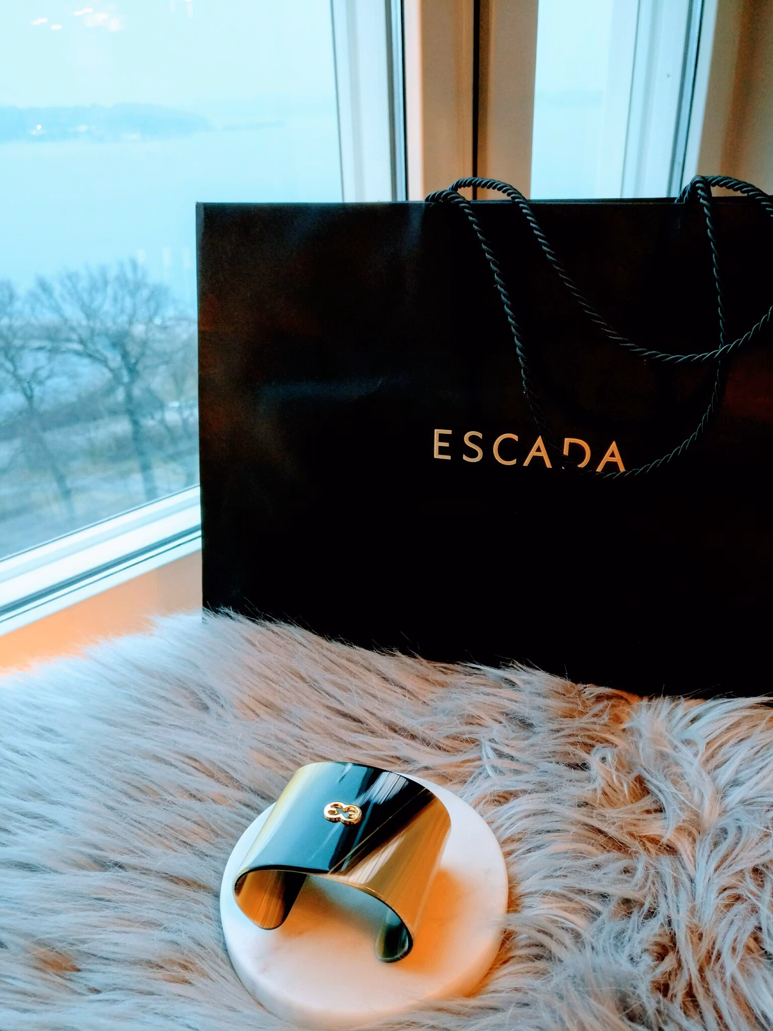 Escada cuff bracelet