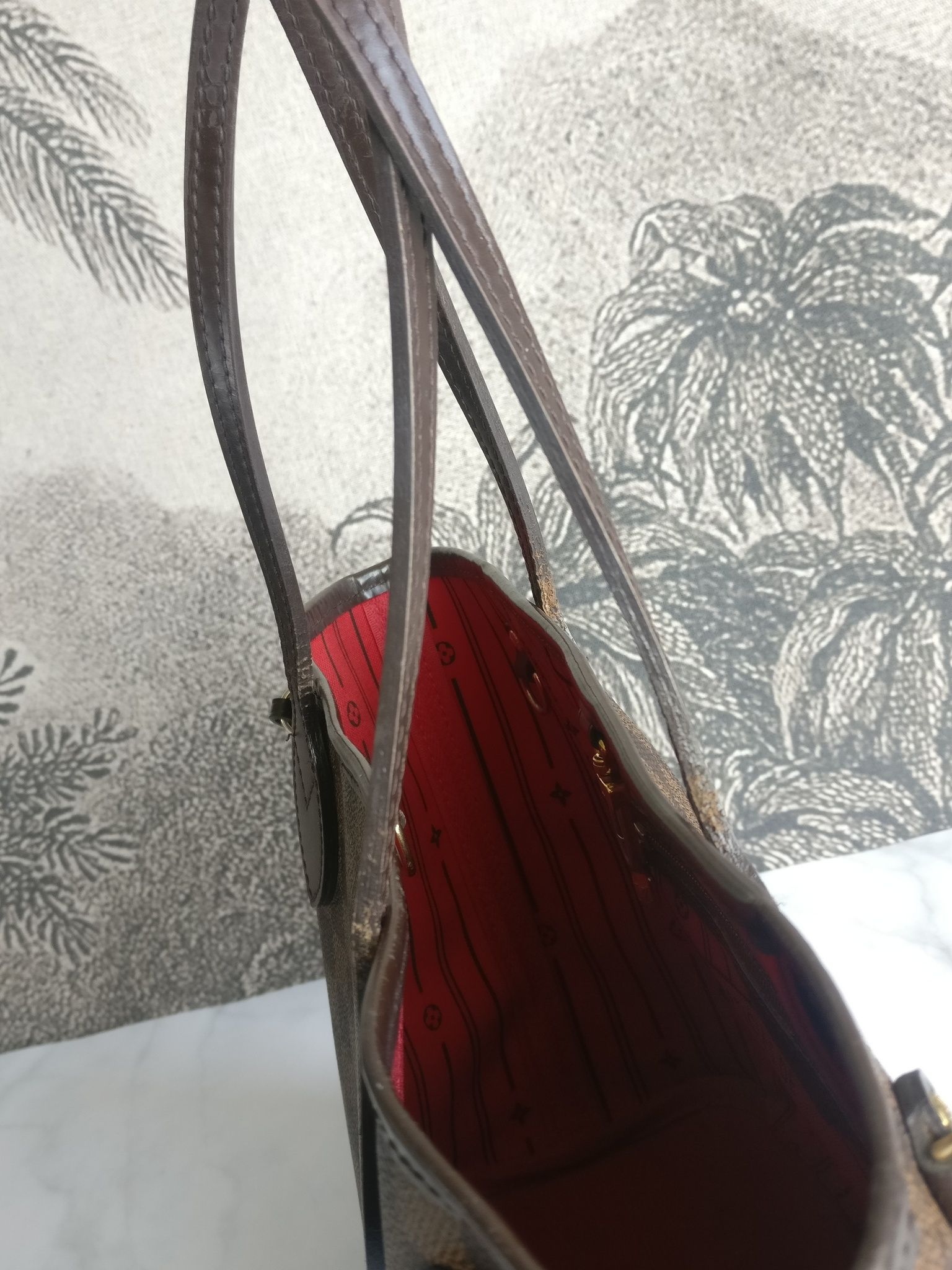 Neverfull PM damier ebene