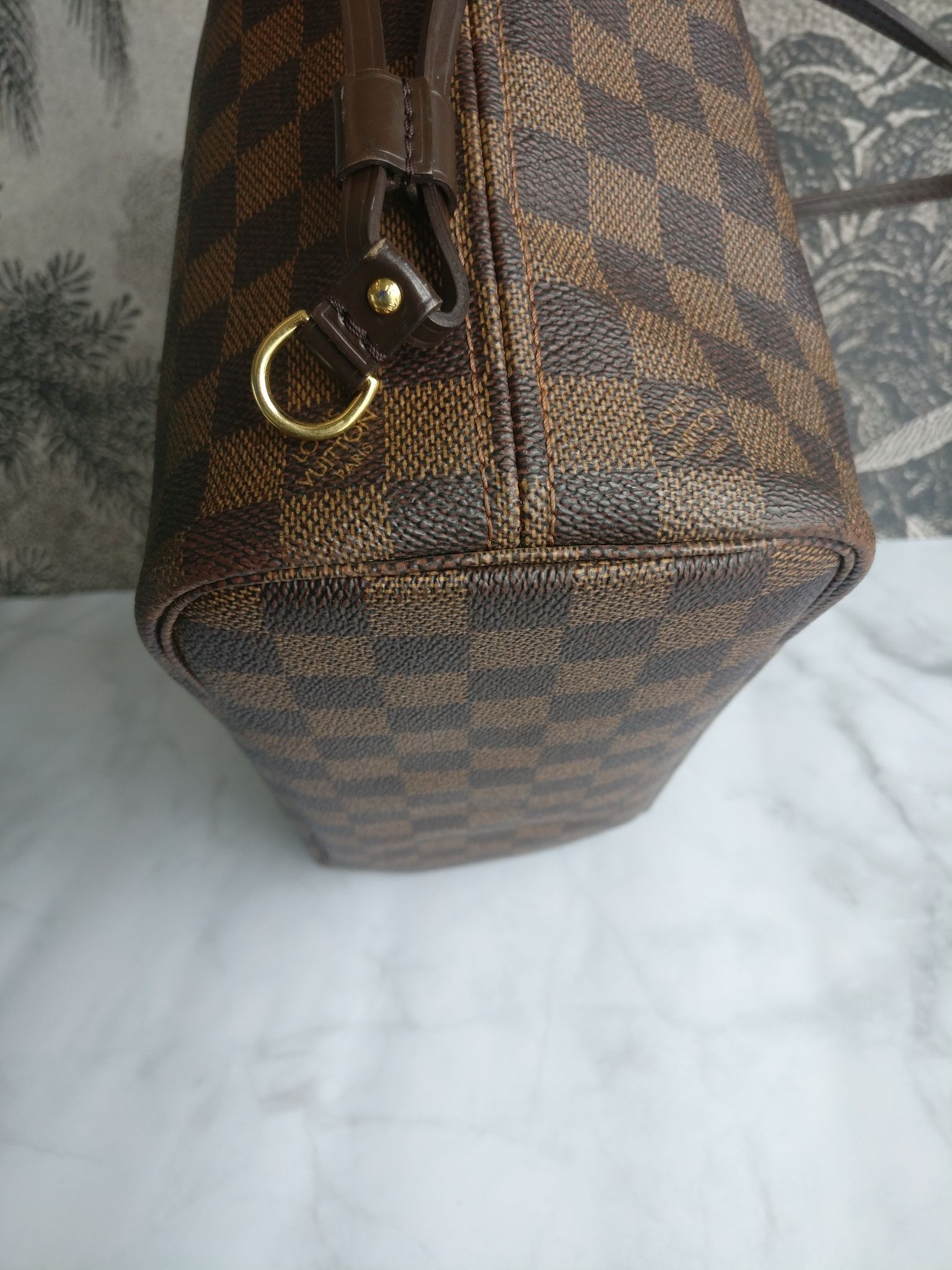 Neverfull PM damier ebene