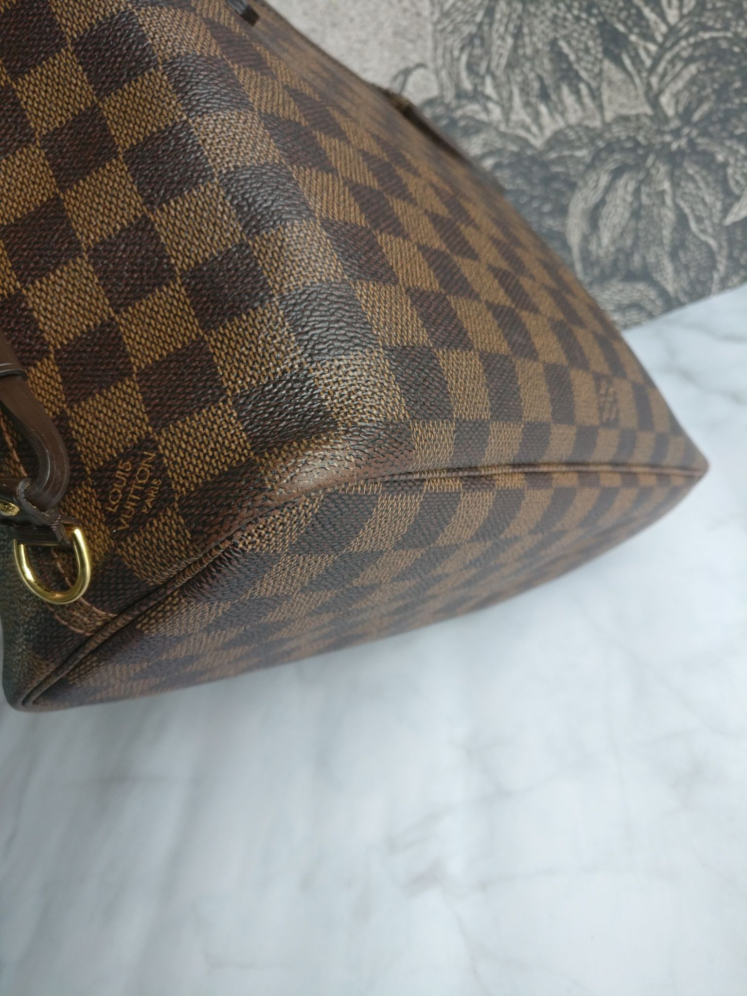Neverfull PM damier ebene