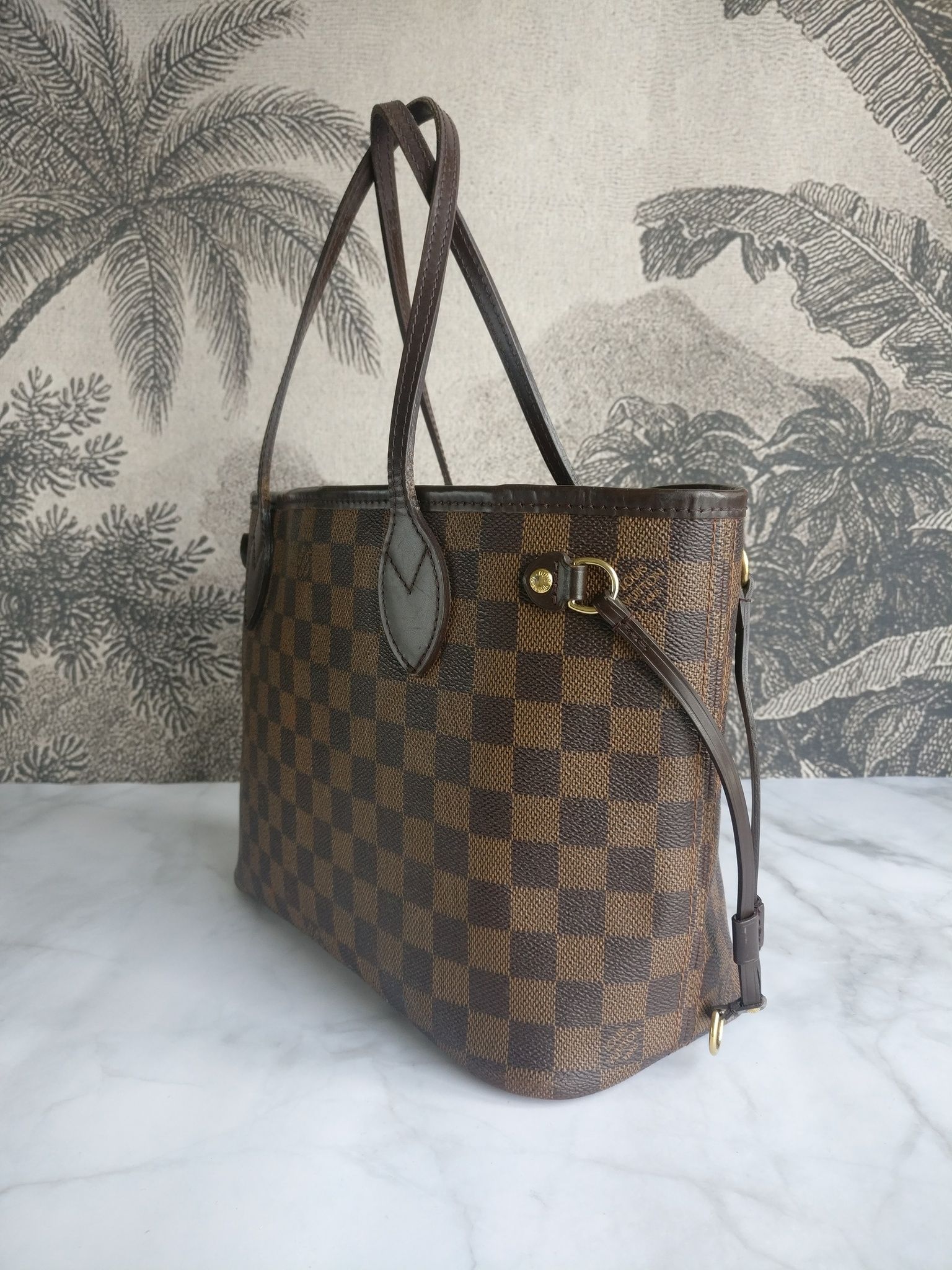 Neverfull PM damier ebene