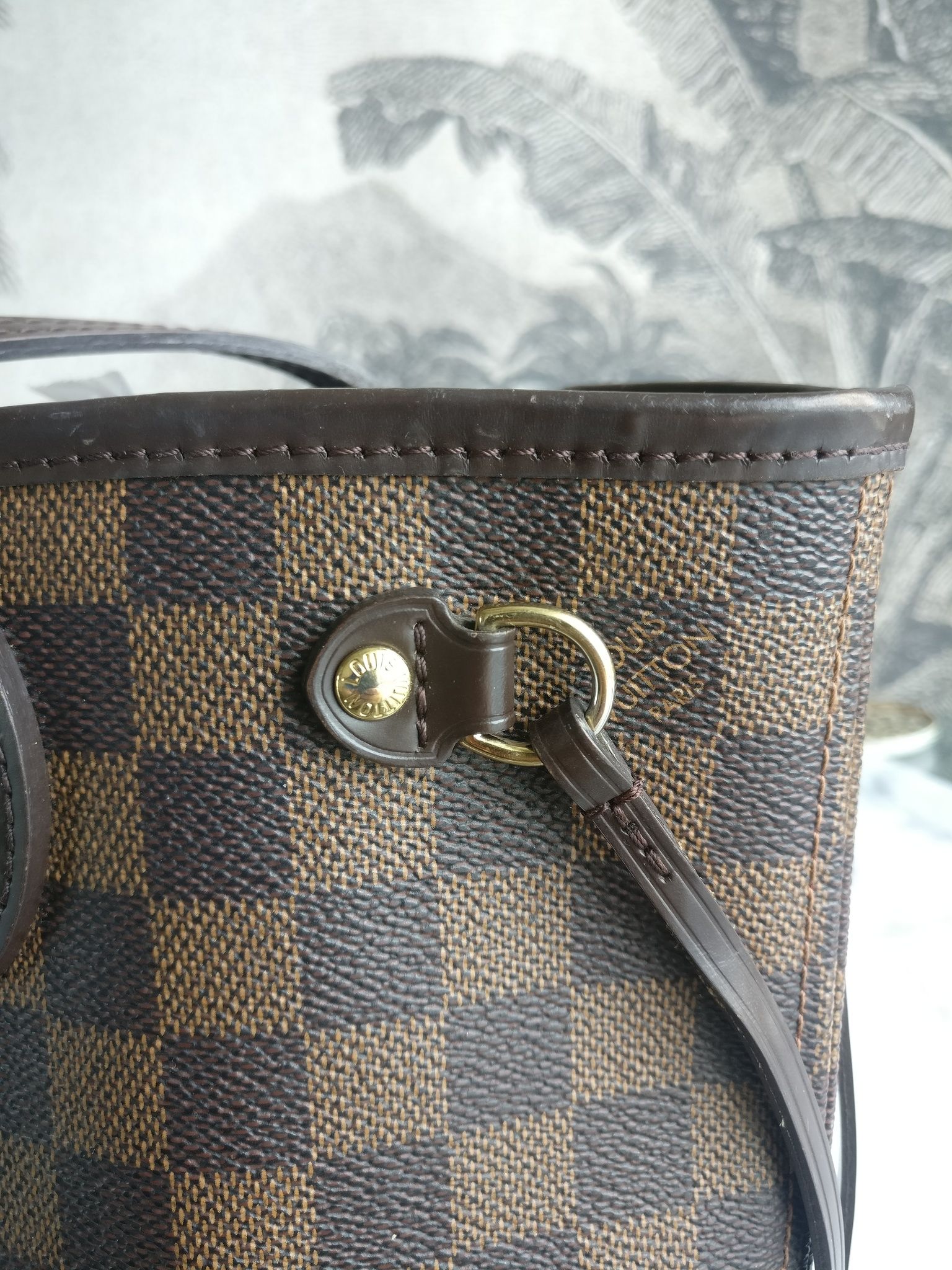Neverfull PM damier ebene