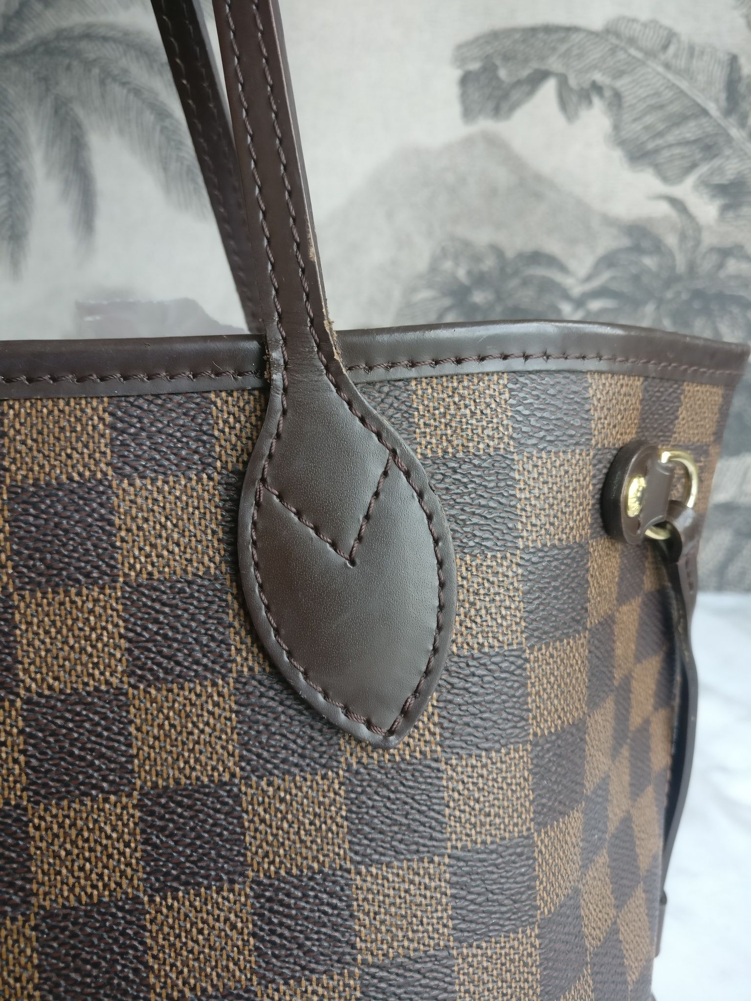 Neverfull PM damier ebene