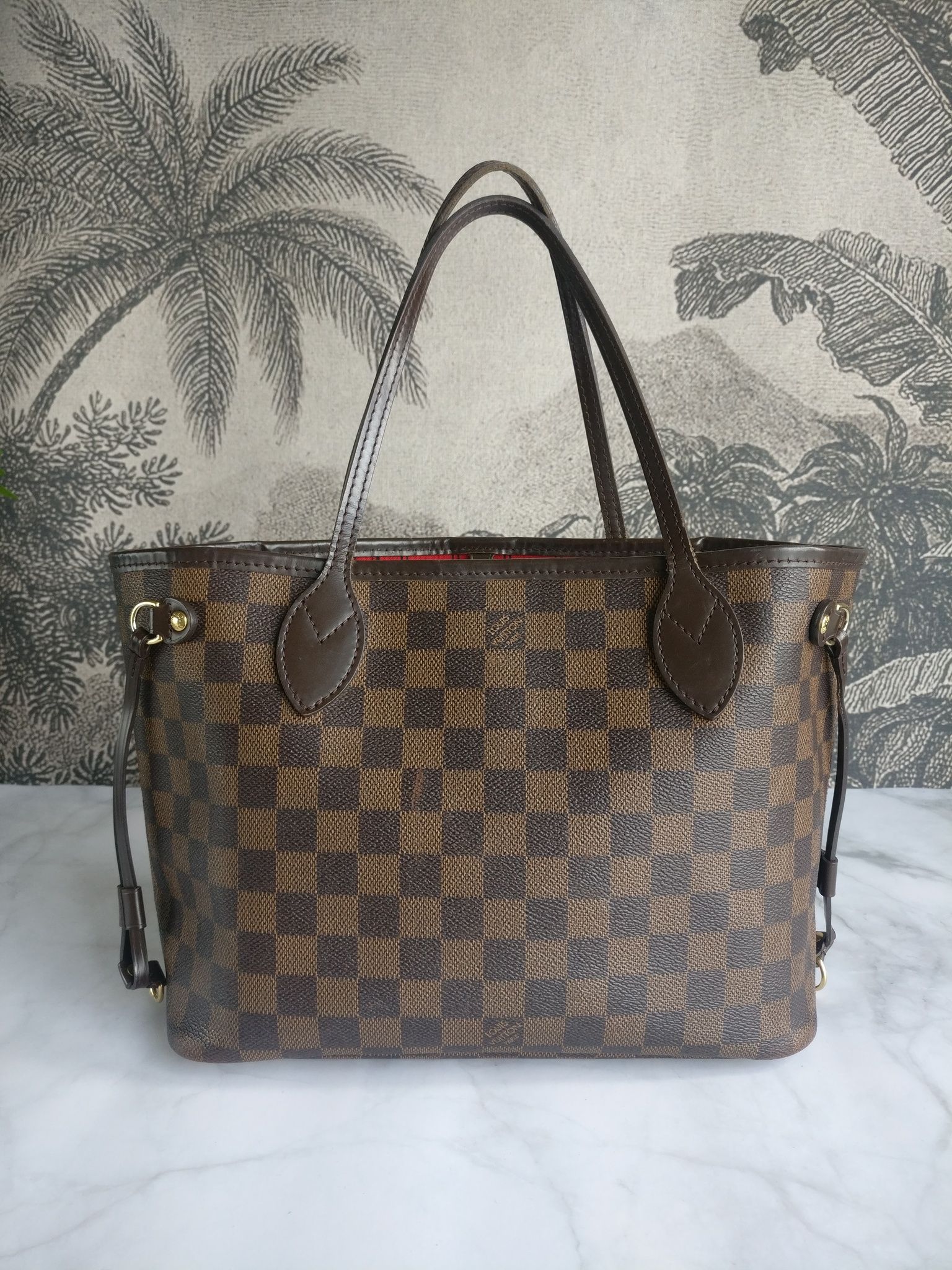 Neverfull PM damier ebene