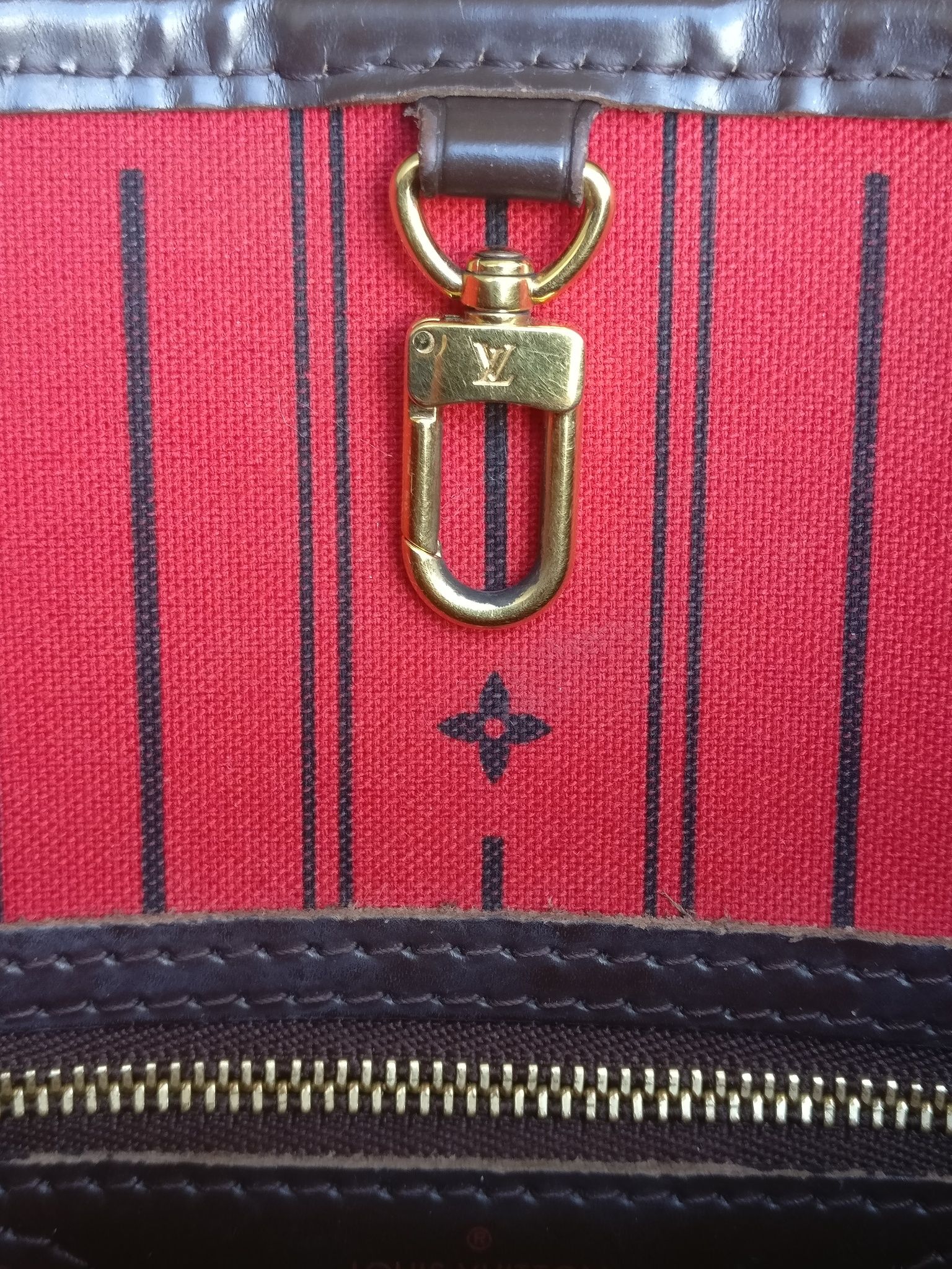 Neverfull PM damier ebene