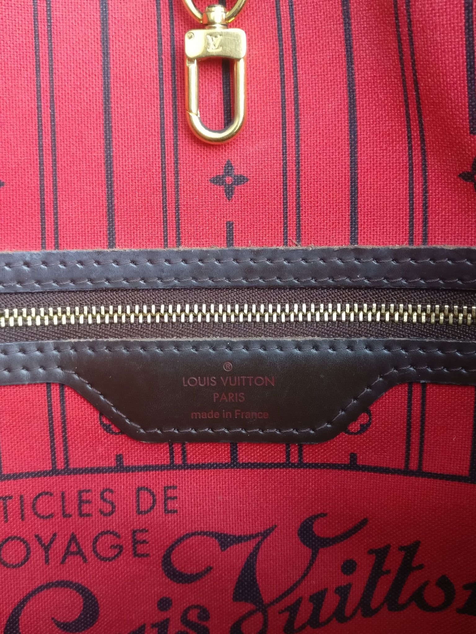 Neverfull PM damier ebene