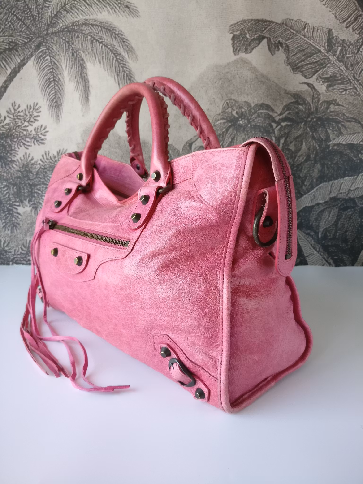 Balenciaga Motocross Classic City Bag