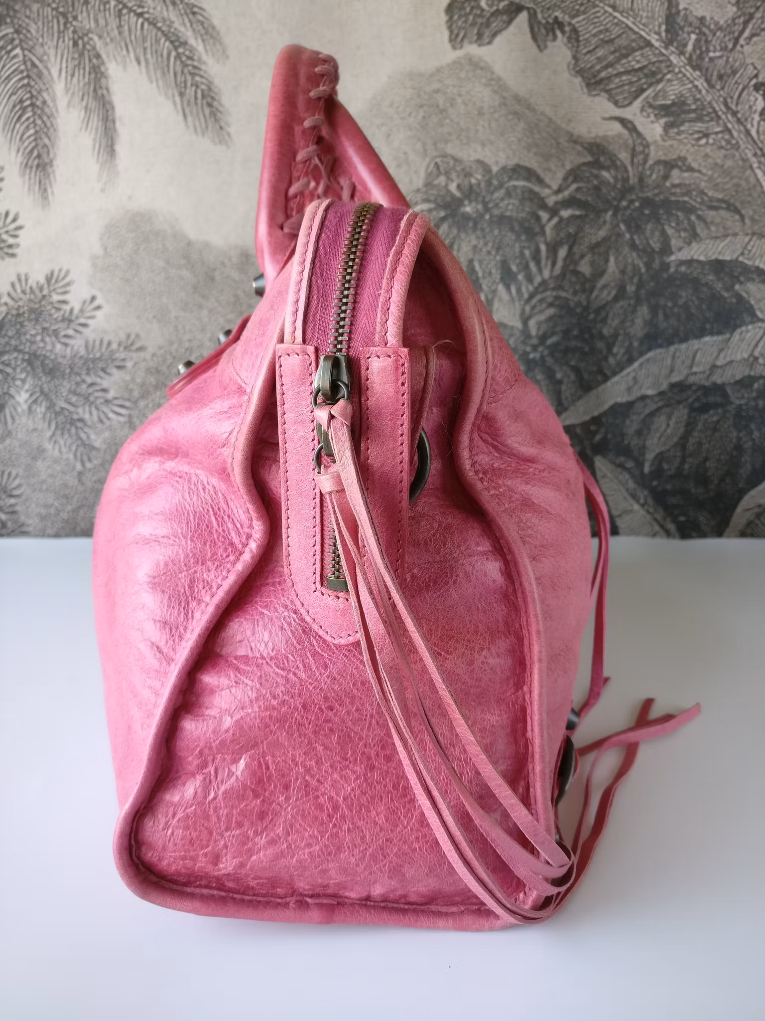 Balenciaga Motocross Classic City Bag