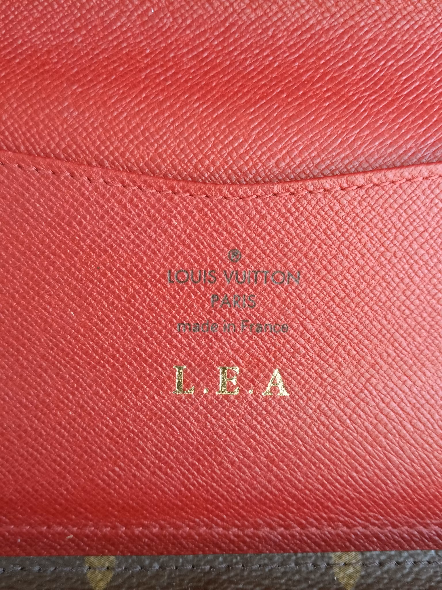 Louis Vuitton Josephine Wallet Rouge