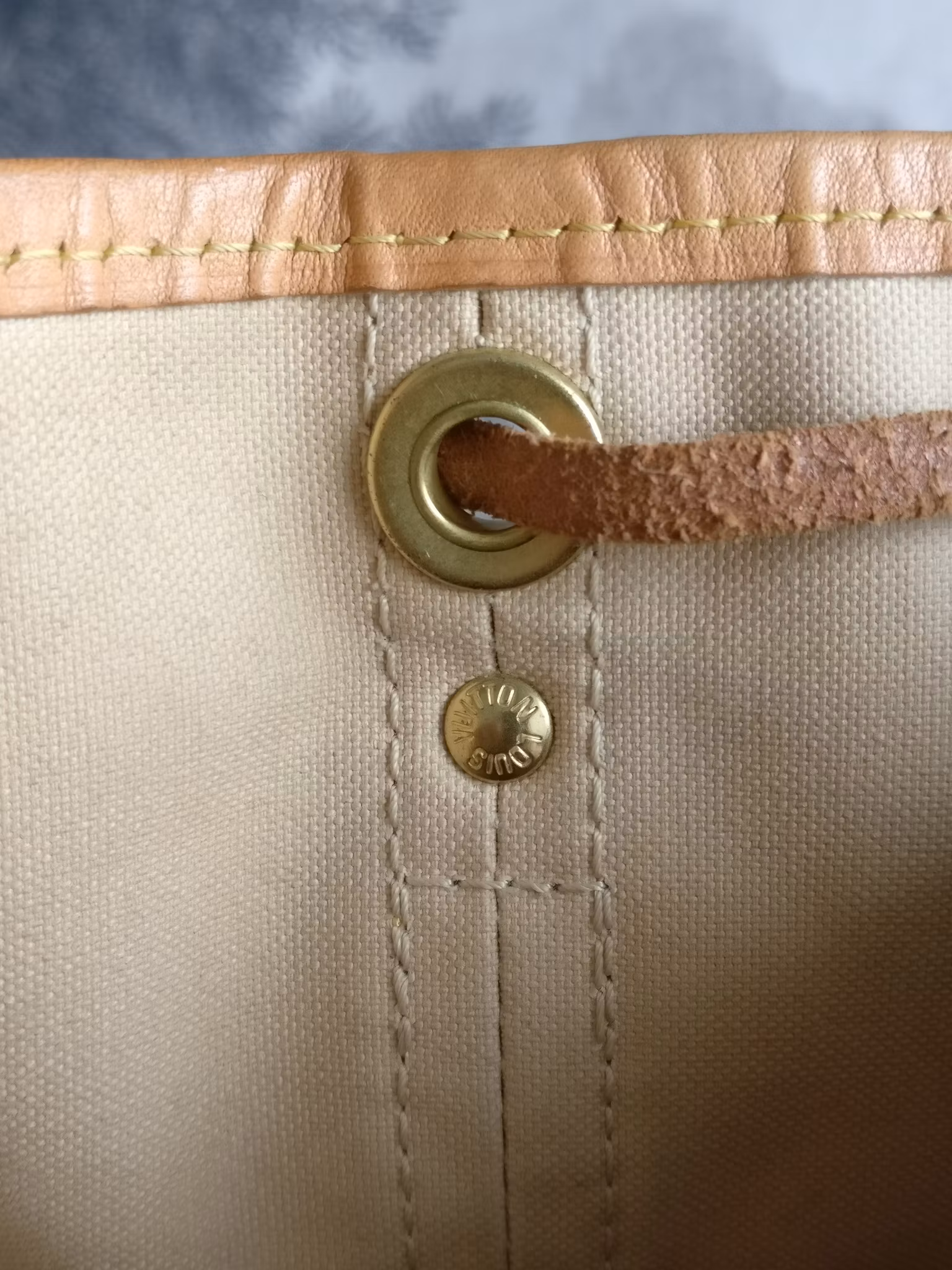 Louis Vuitton Noé GM azur