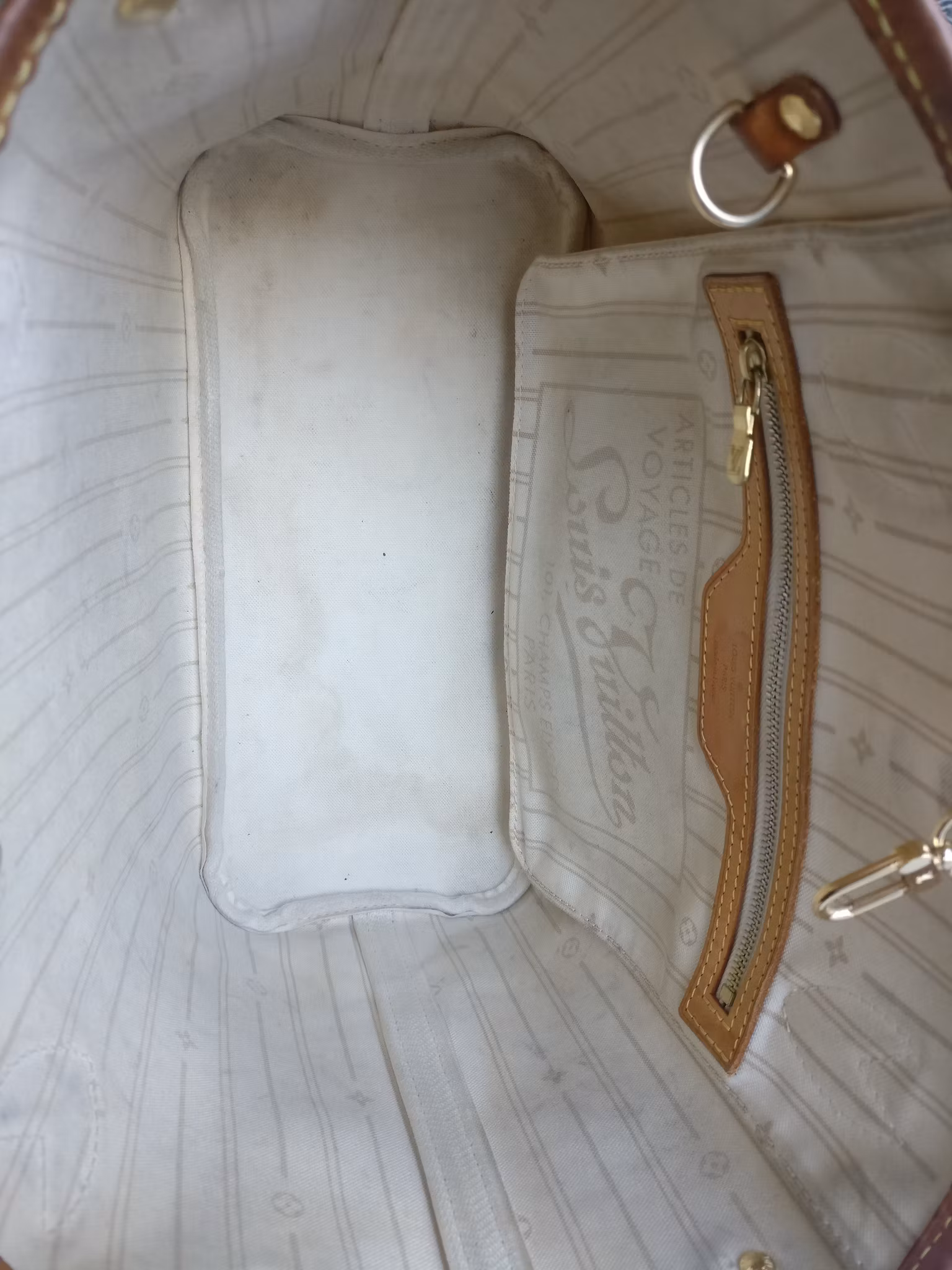 Louis Vuitton Neverfull PM damier azur