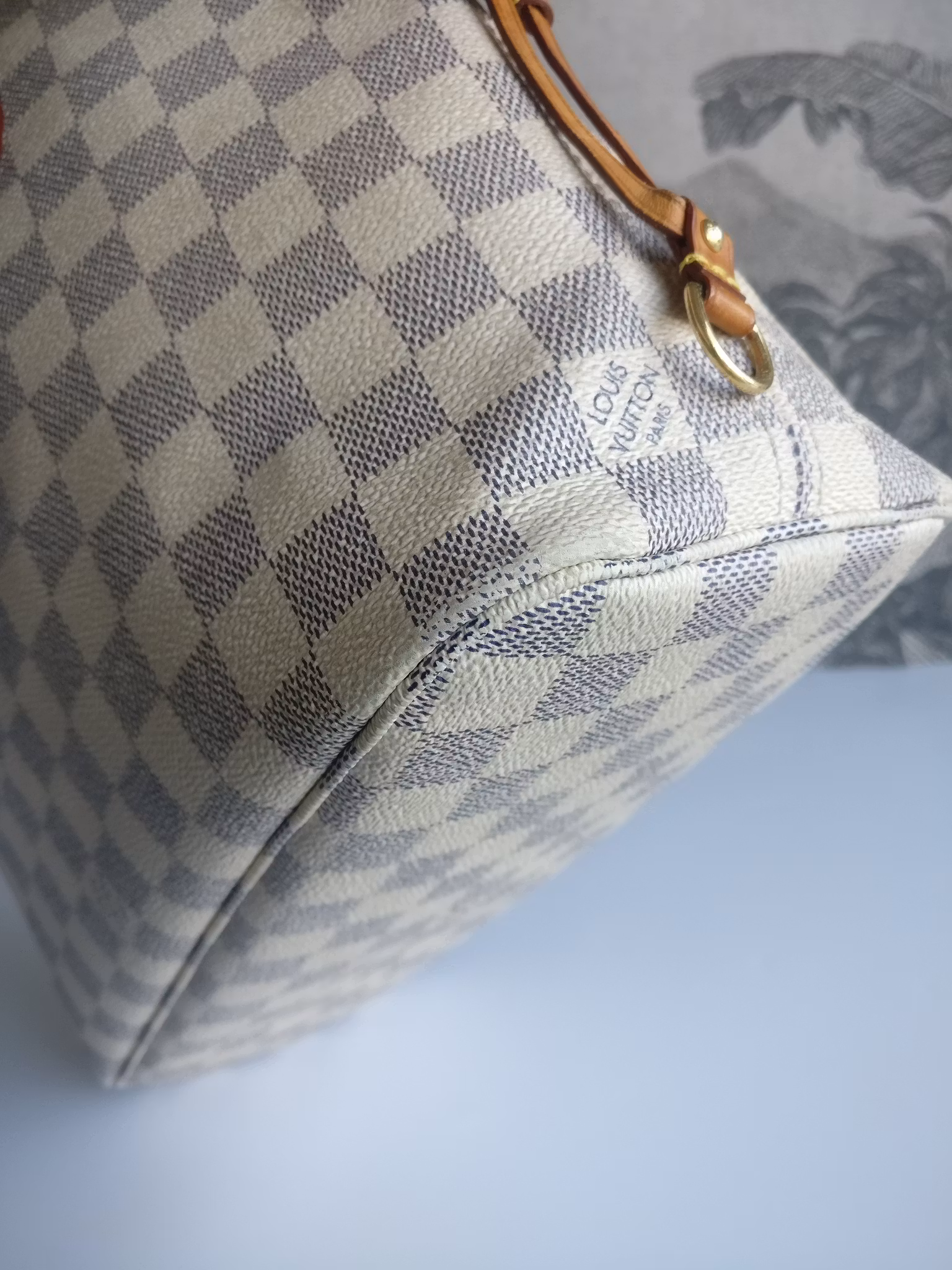 Louis Vuitton Neverfull PM damier azur