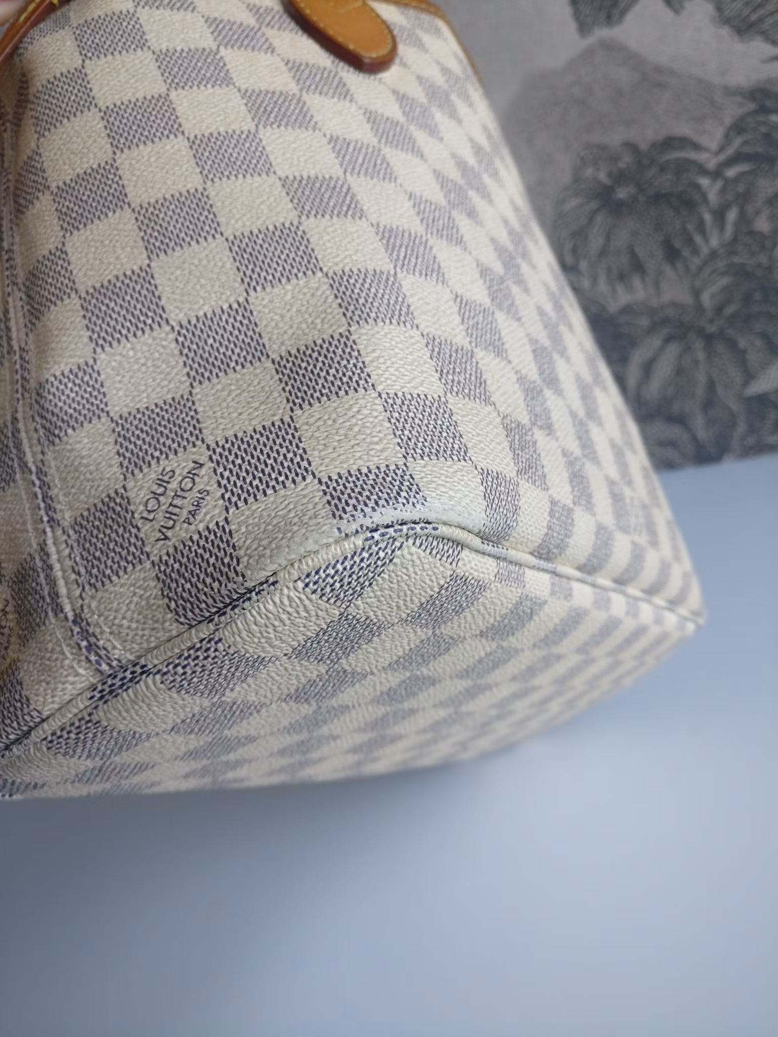 Louis Vuitton Neverfull PM damier azur