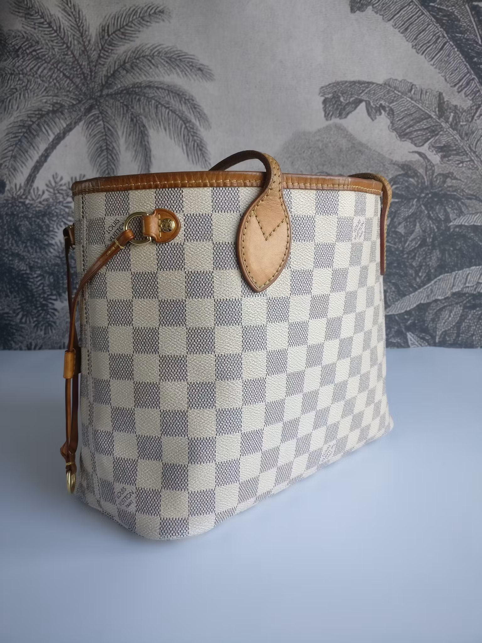 Louis Vuitton Neverfull PM damier azur
