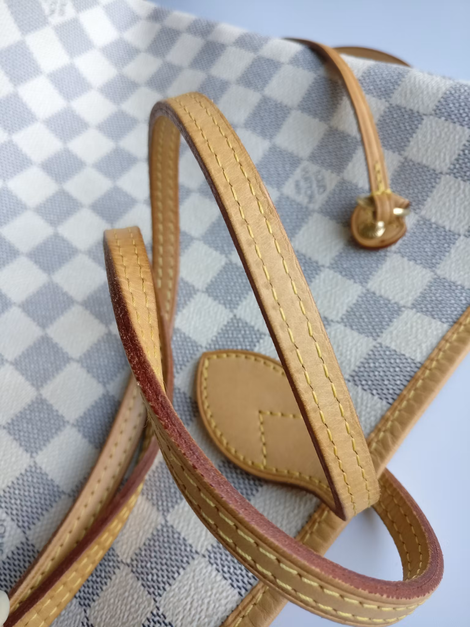 Louis Vuitton Neverfull MM azur