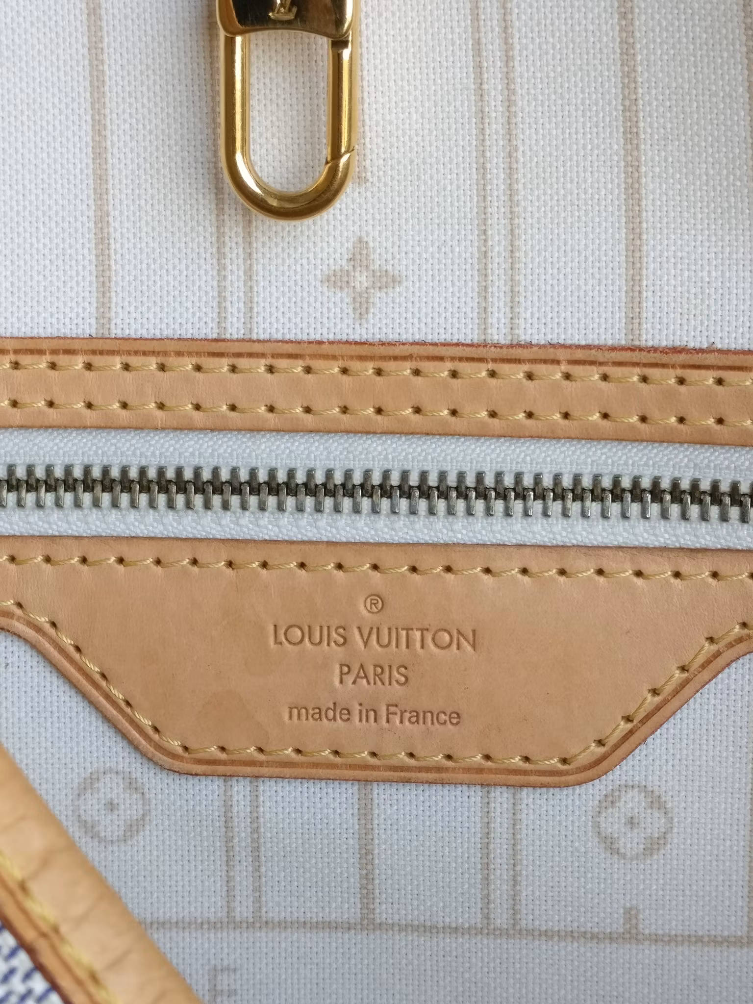 Louis Vuitton Neverfull MM azur