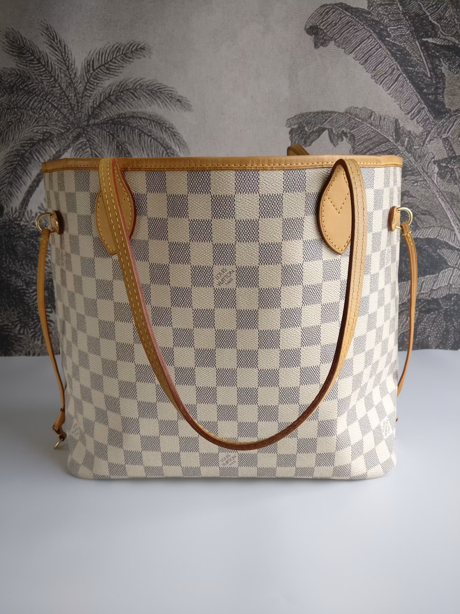 Louis Vuitton Neverfull MM azur