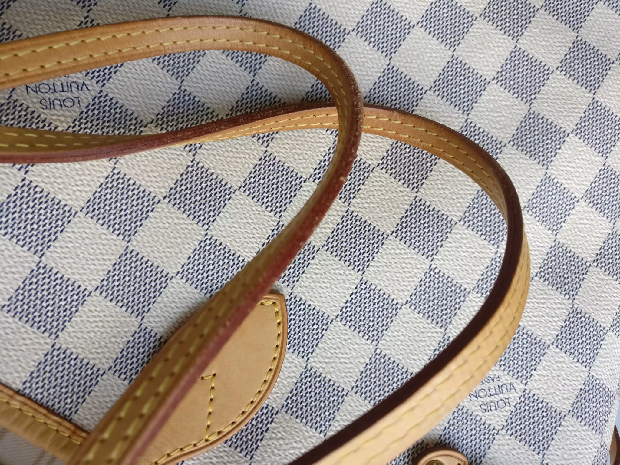 Louis Vuitton Neverfull MM azur