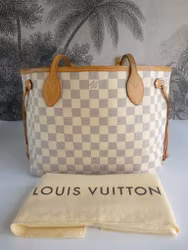 Louis Vuitton Neverfull PM damier azur