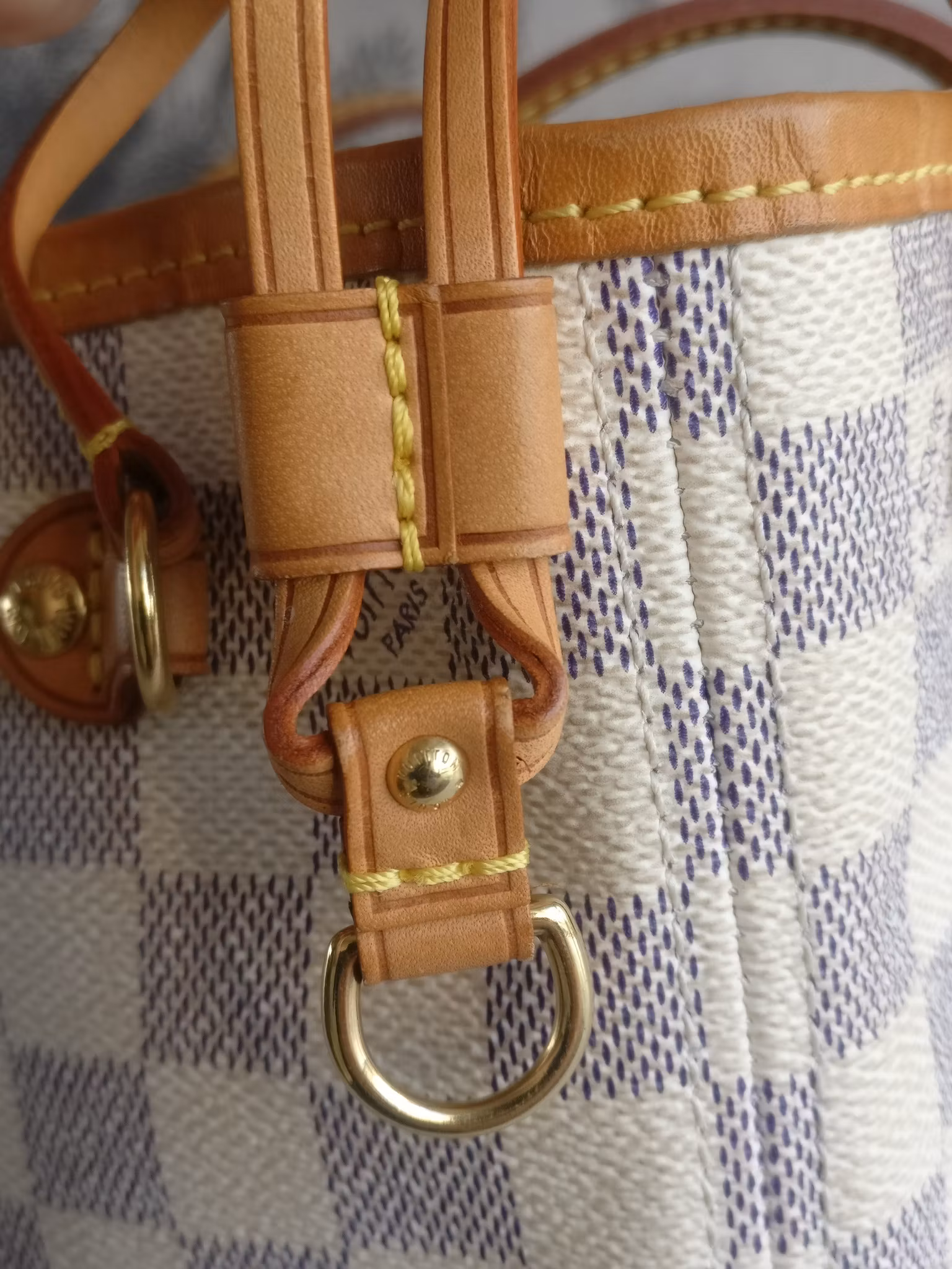 Louis Vuitton Neverfull PM damier azur