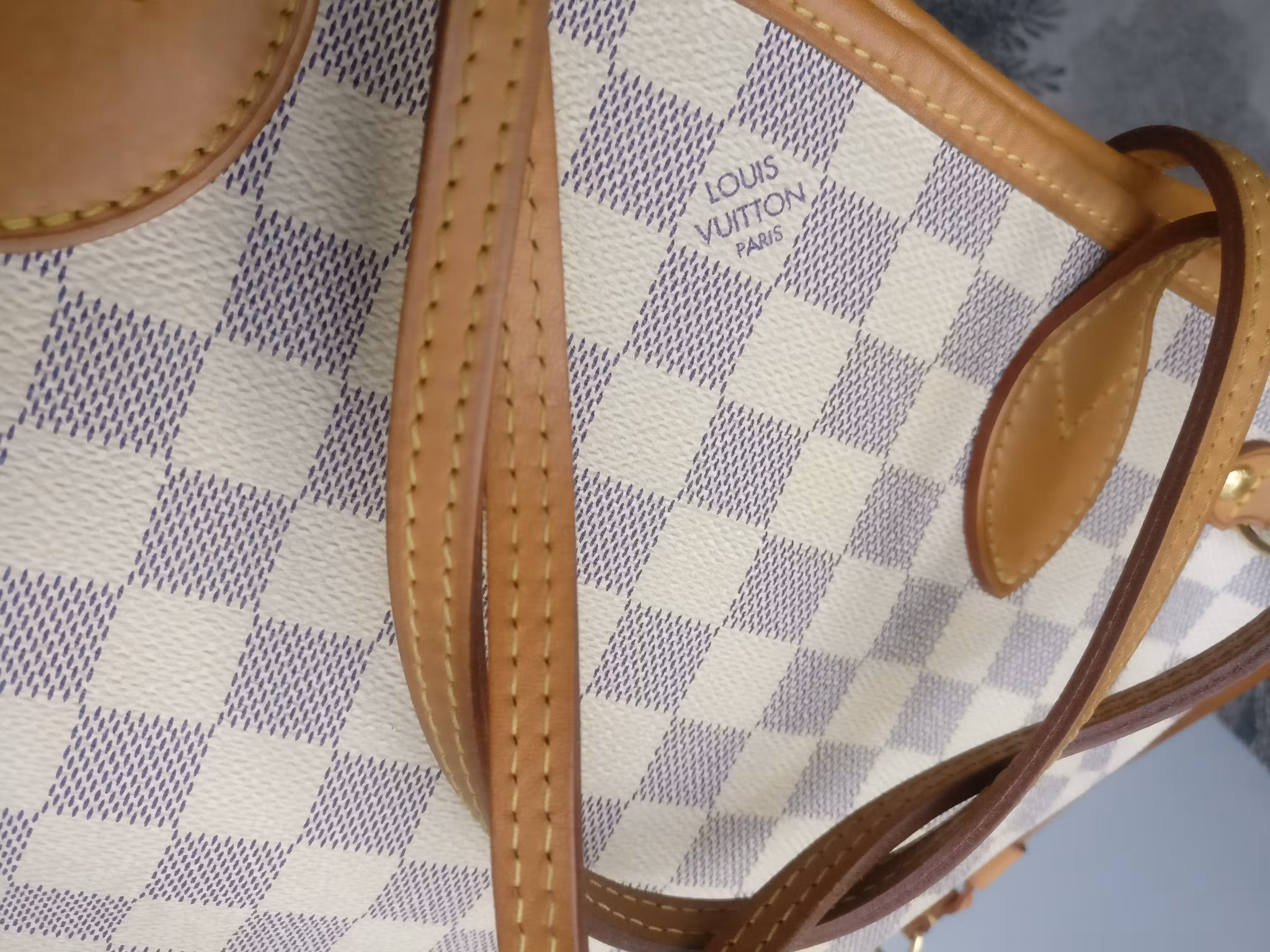 Louis Vuitton Neverfull PM damier azur
