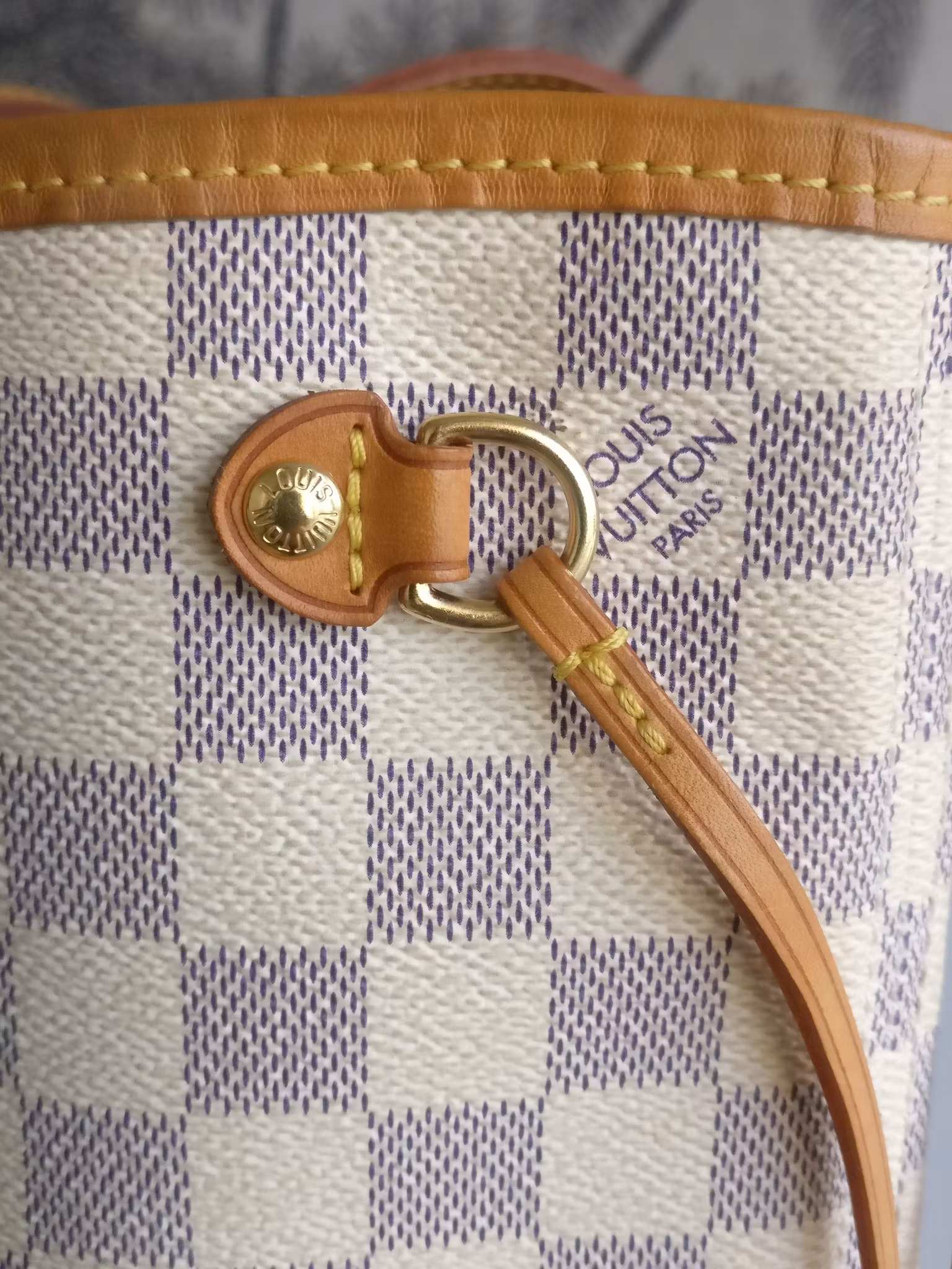 Louis Vuitton Neverfull PM damier azur