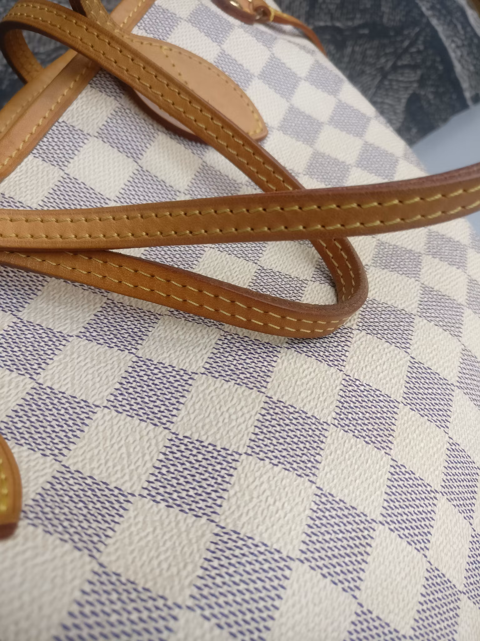 Louis Vuitton Neverfull PM damier azur