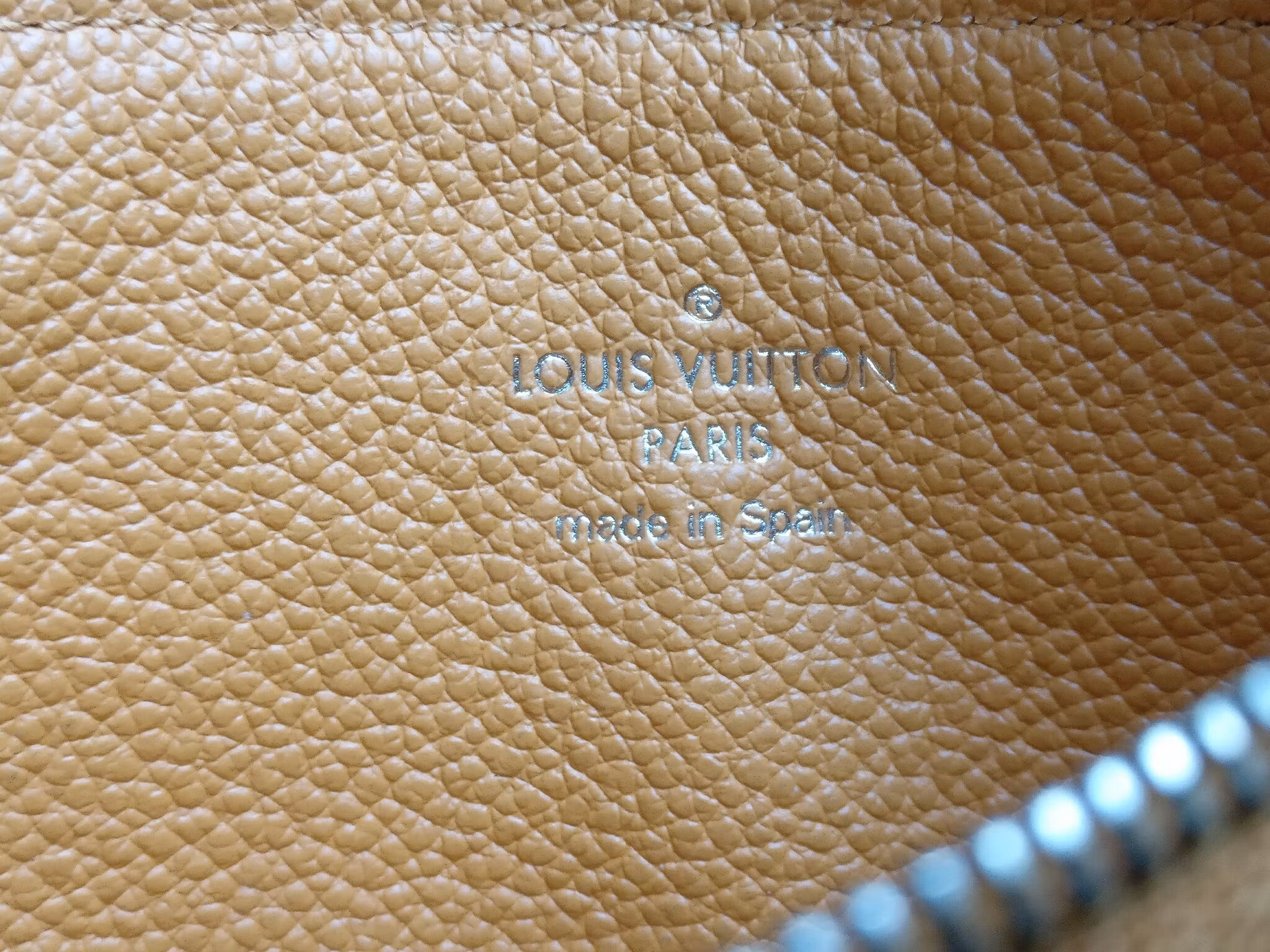 Louis Vuitton Empreinte Portefeuille Curieuse insert pouch