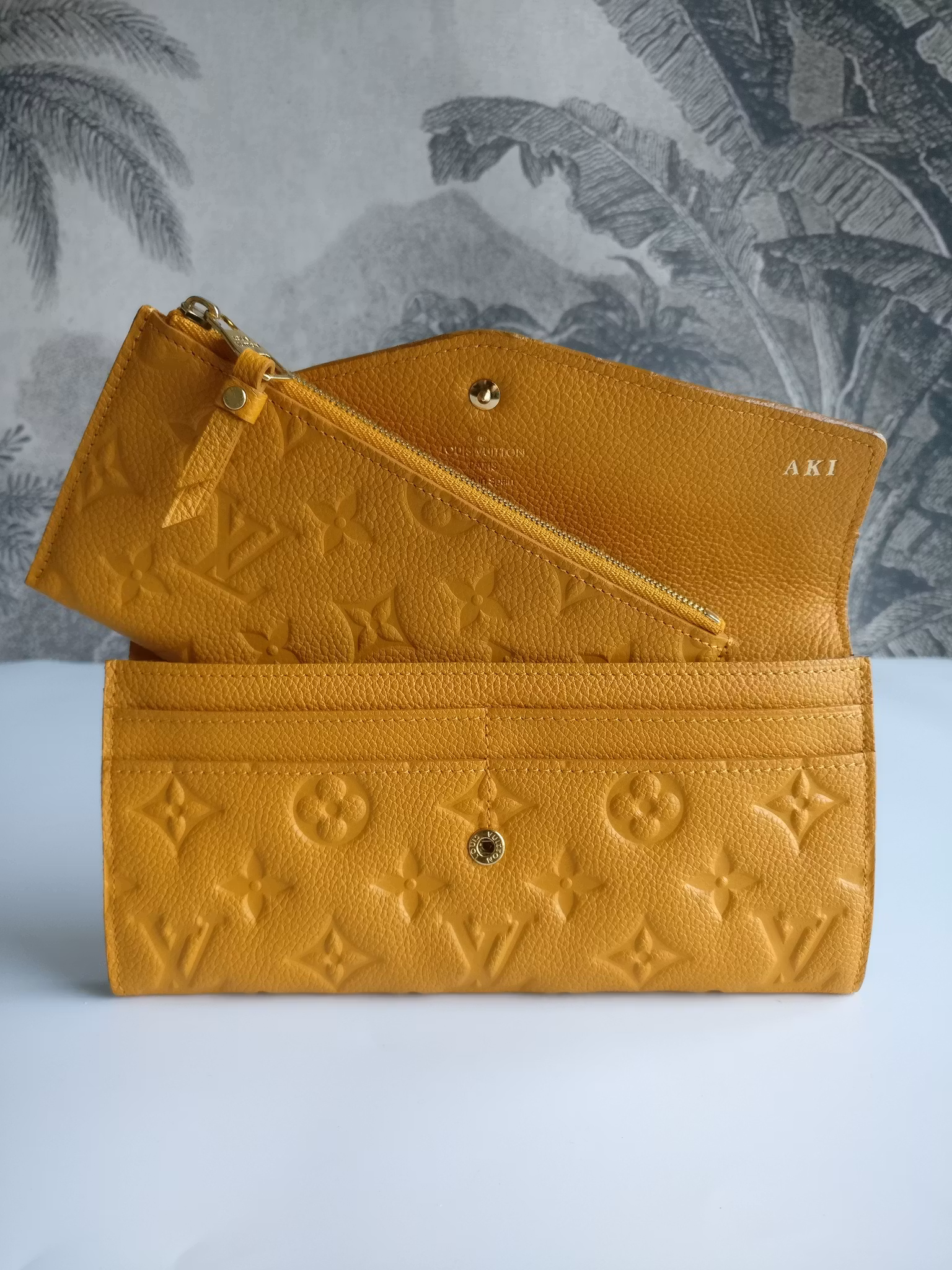 Louis Vuitton Empreinte Portefeuille Curieuse insert pouch