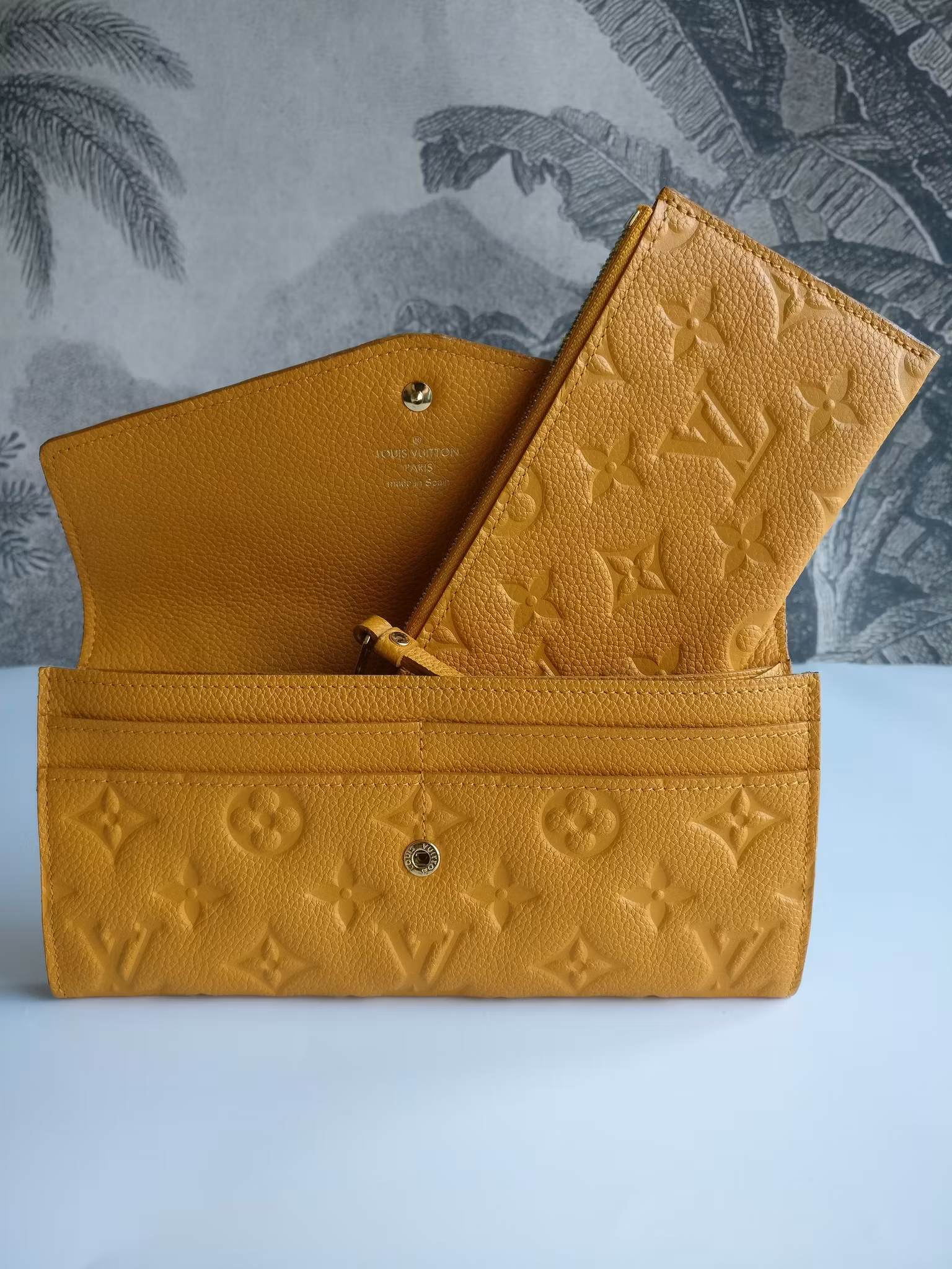 Louis Vuitton Empreinte Portefeuille Curieuse insert pouch