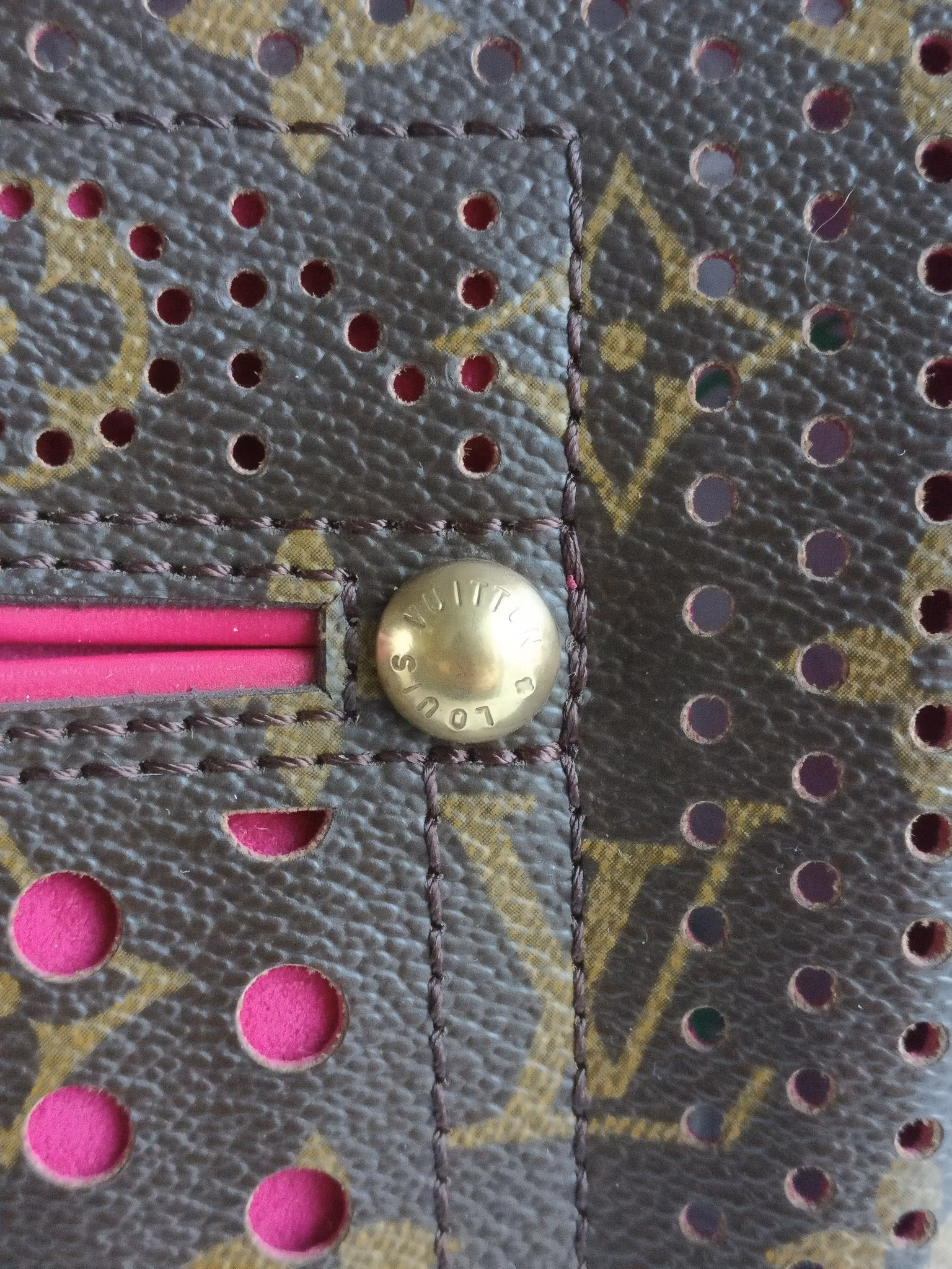 Louis Vuitton Speedy Perforated 30