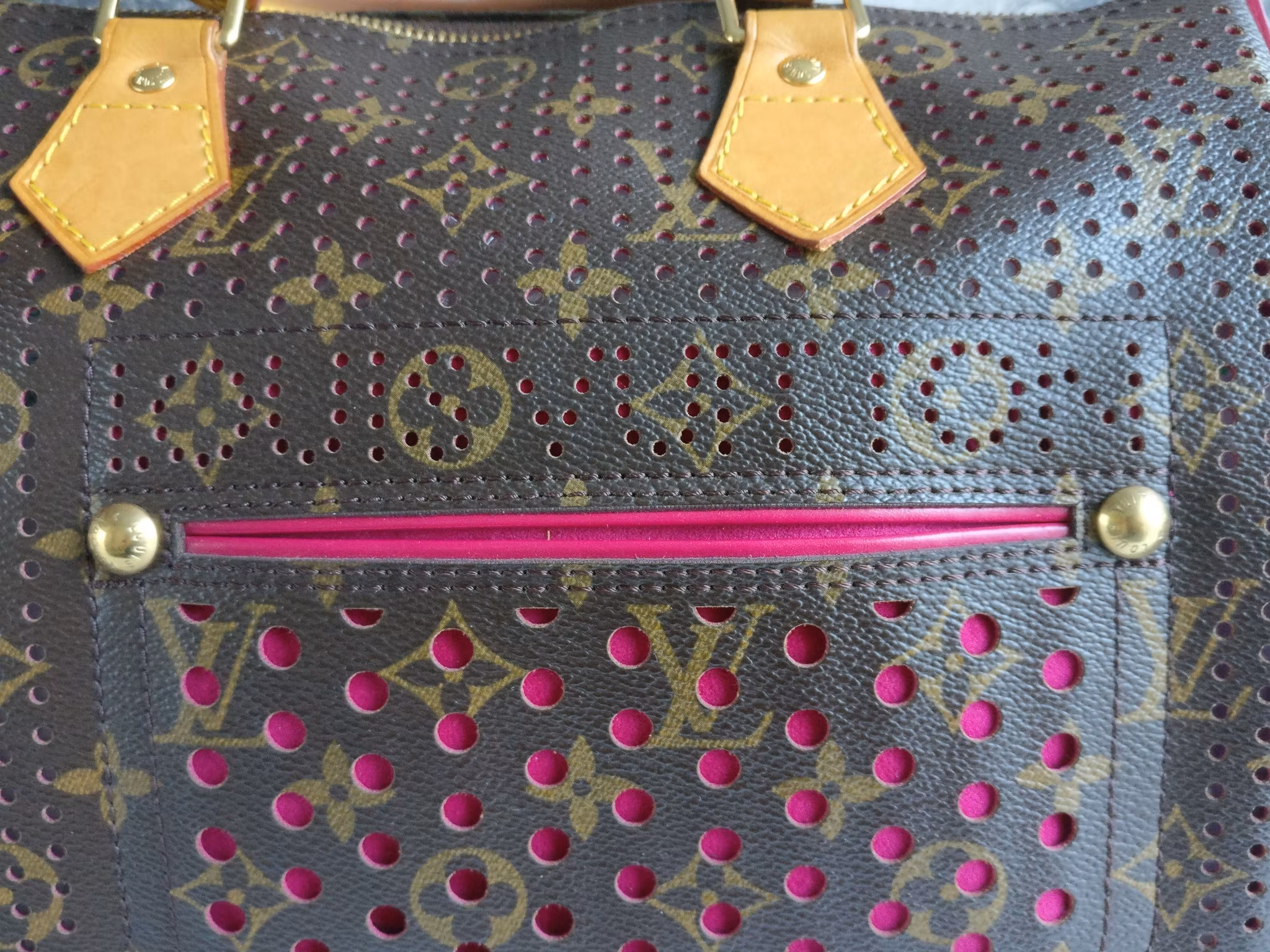 Louis Vuitton Speedy Perforated 30