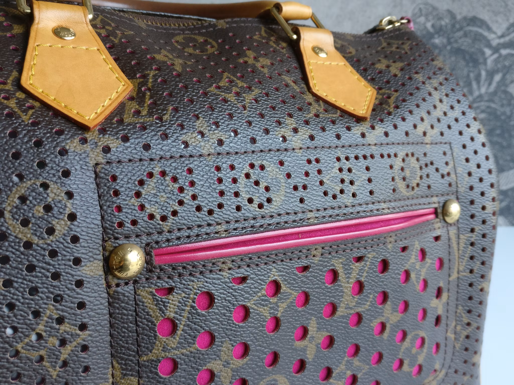 Louis Vuitton Speedy Perforated 30