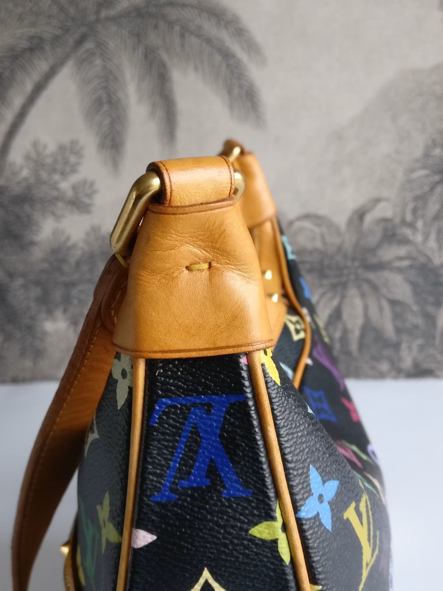 Louis Vuitton Boulogne black multicolore