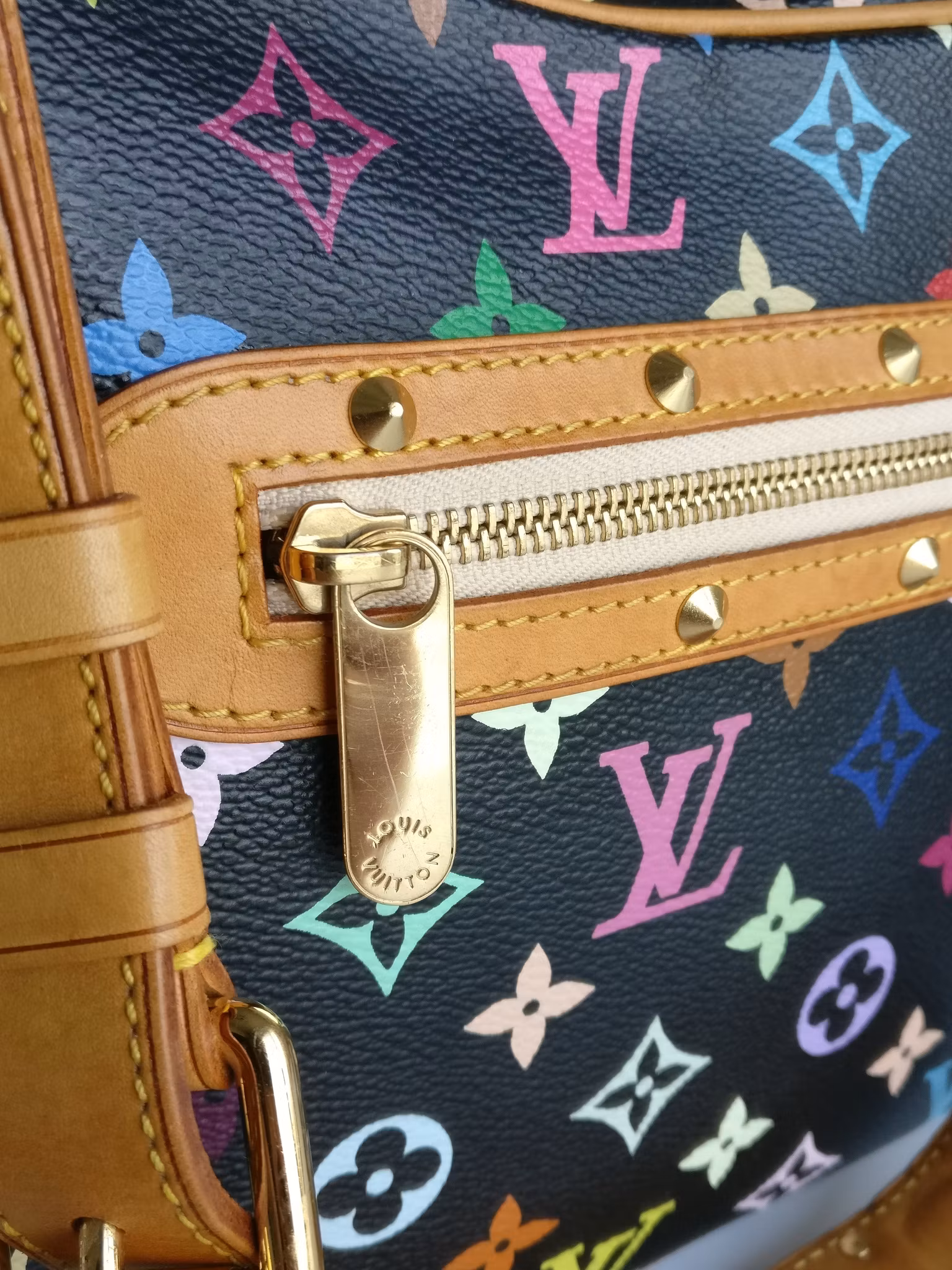 Louis Vuitton Boulogne black multicolore